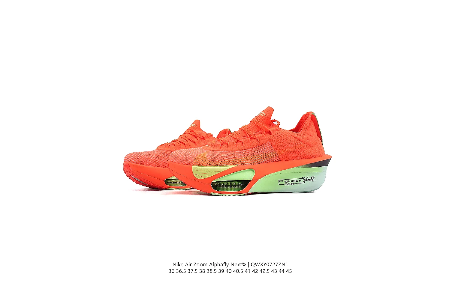 kakofindlist.com Nike Orange Green Runner 1152 Orange Green runner product image thumbnail 2
