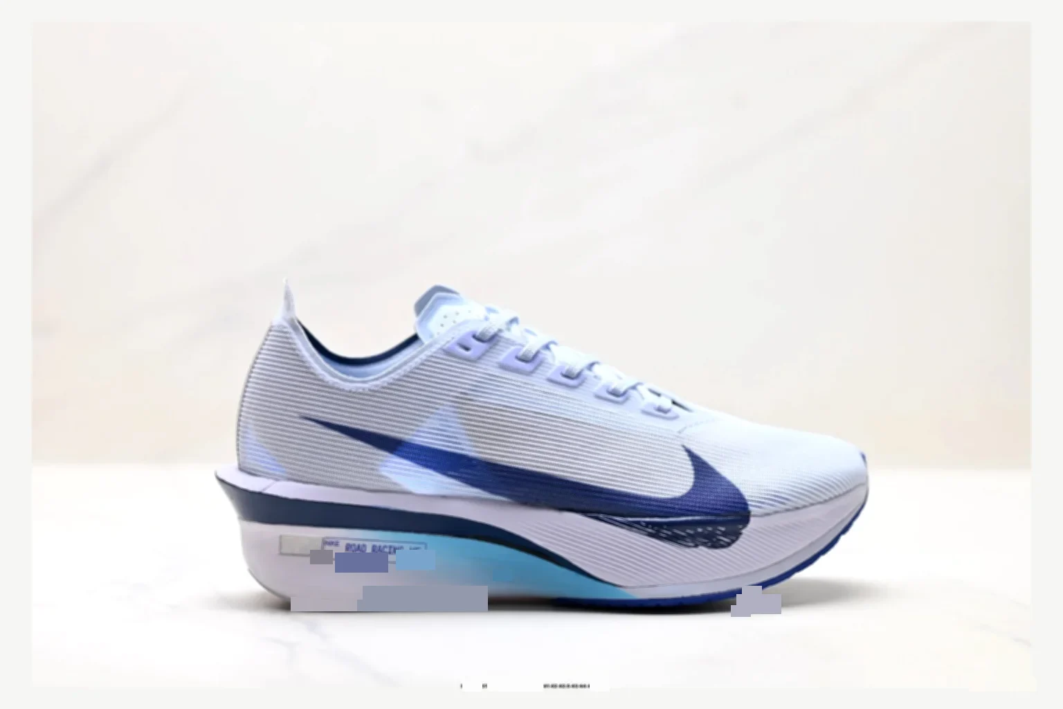 Nike ZoomX Vapor White Blue Runner value find image SKU 1182167428