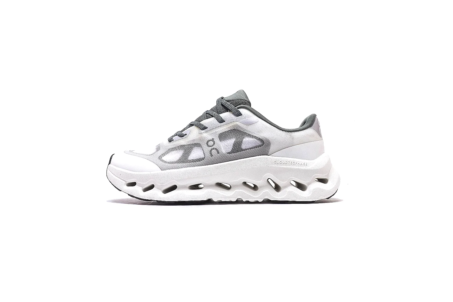 On Cloud runner White Gray 1629 budget shortlist note six-photo gallery