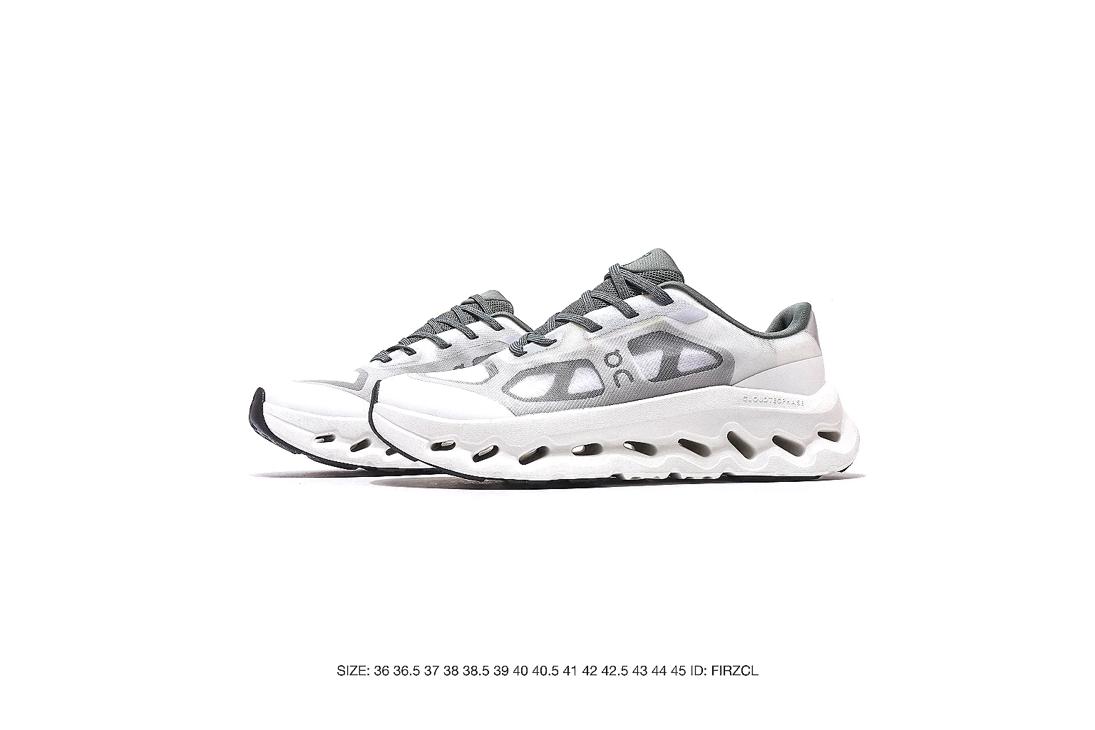 On Cloud runner White Gray 1629 budget shortlist note six-photo gallery thumbnail 2