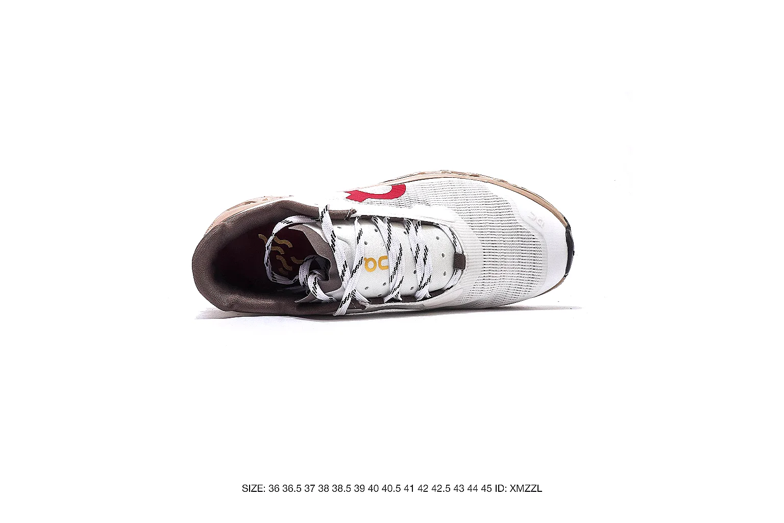 On Cloud runner White Taupe 5607 budget shortlist note six-photo gallery thumbnail 4