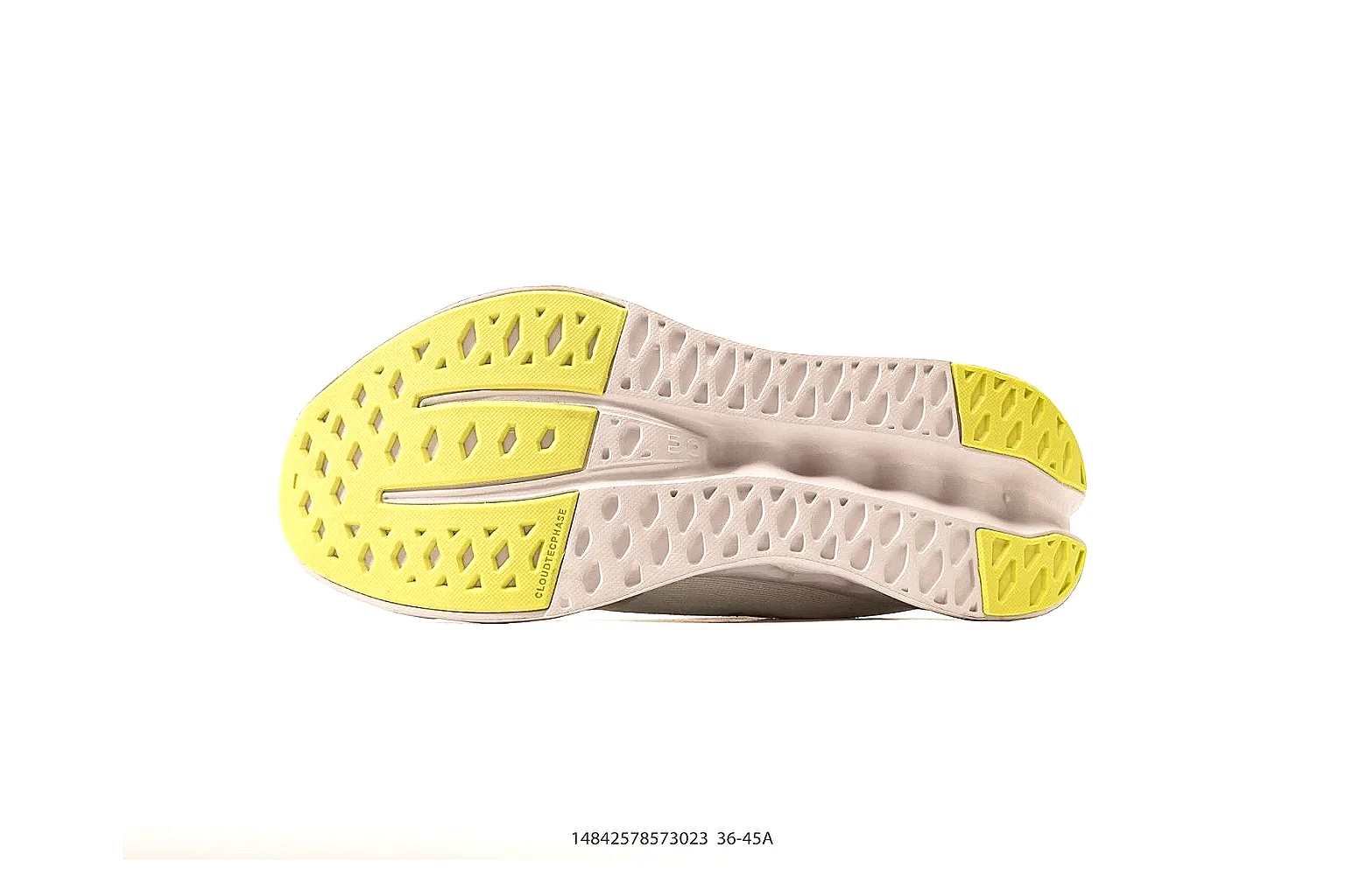 Kako Find List budget photos for On Cream Yellow Cloud Runner thumbnail 4