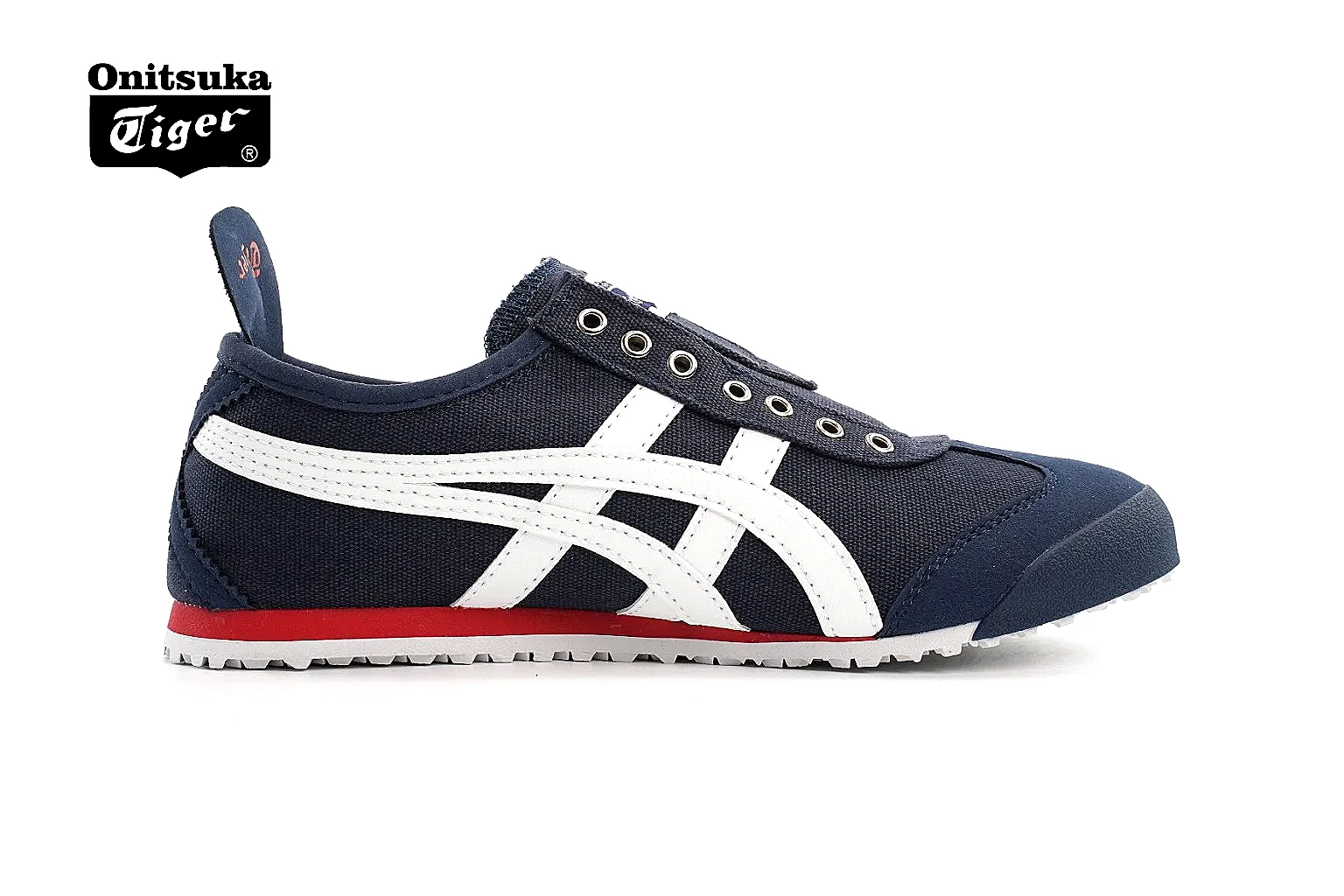Onitsuka Tiger Mexico 66 style Navy White Red 5284 budget shortlist note six-photo gallery