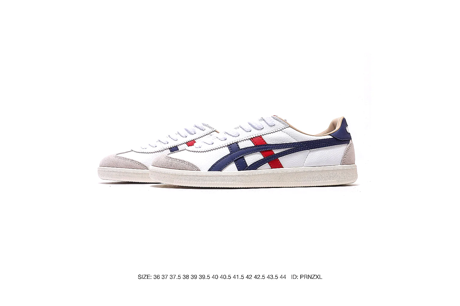Onitsuka Tiger Mexico 66 style White Navy Red 8304 budget shortlist note six-photo gallery thumbnail 2