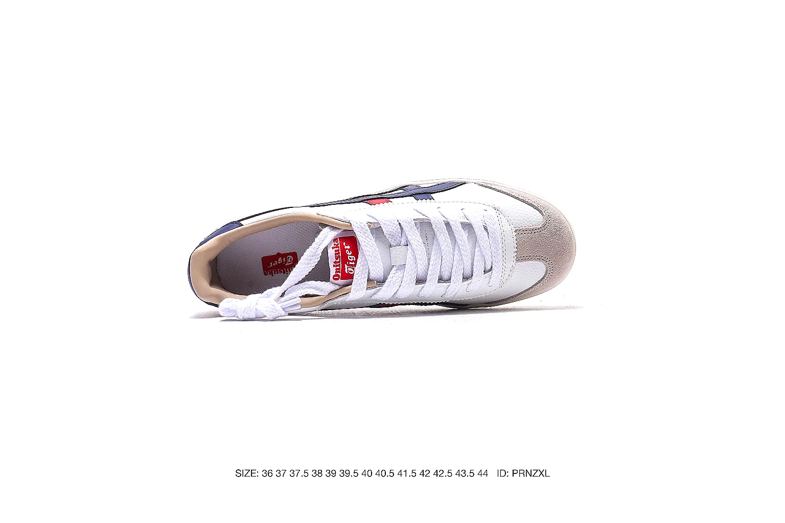 Onitsuka Tiger Mexico 66 style White Navy Red 8304 budget shortlist note six-photo gallery thumbnail 4