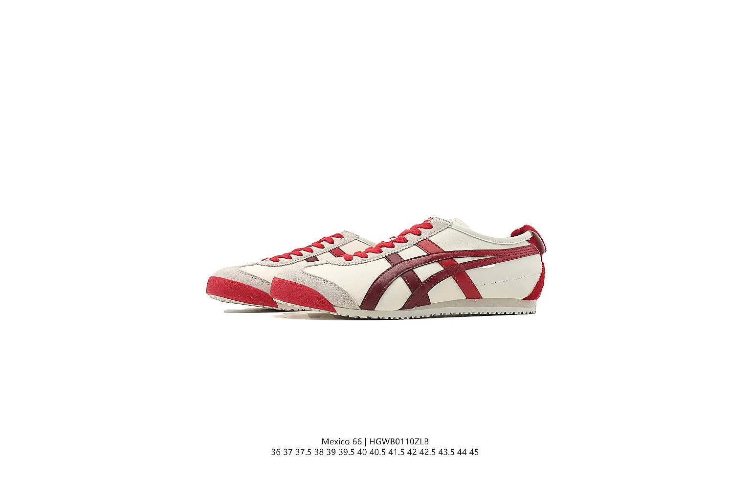 kakofindlist.com Onitsuka Tiger White Red Mexico 66 0952 White Red low-top product image thumbnail 2