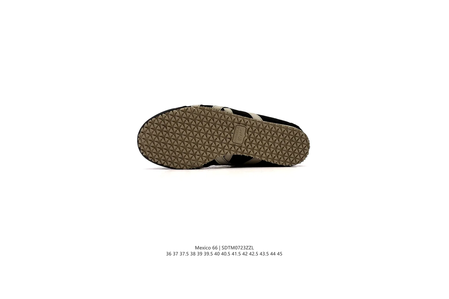 Onitsuka Tiger Mexico 66 Black Cream slim retro low top six photo view thumbnail 5