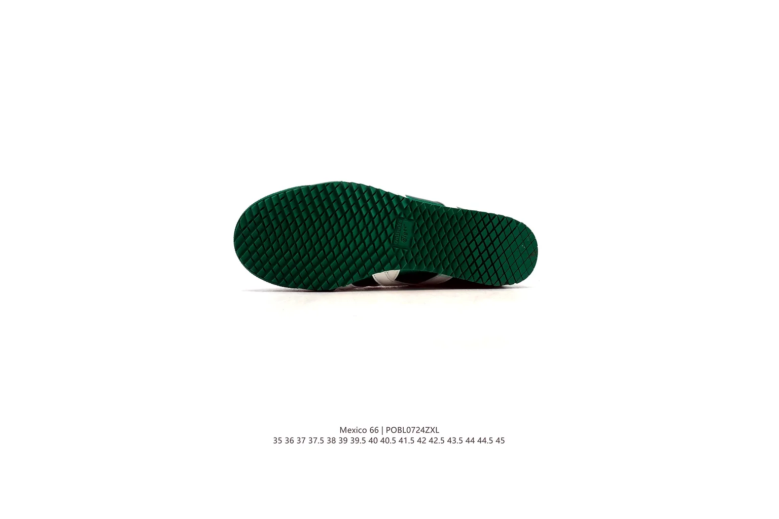 Onitsuka Tiger Mexico 66 Green White slim retro low top six photo view thumbnail 5