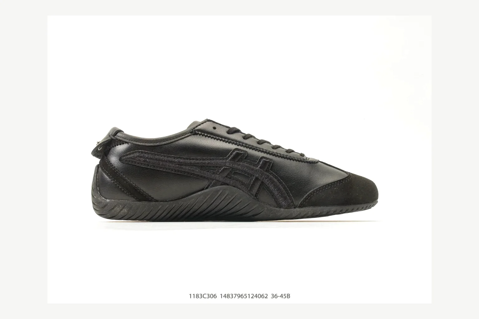 Black Onitsuka Tiger low top on an everyday value list thumbnail 2