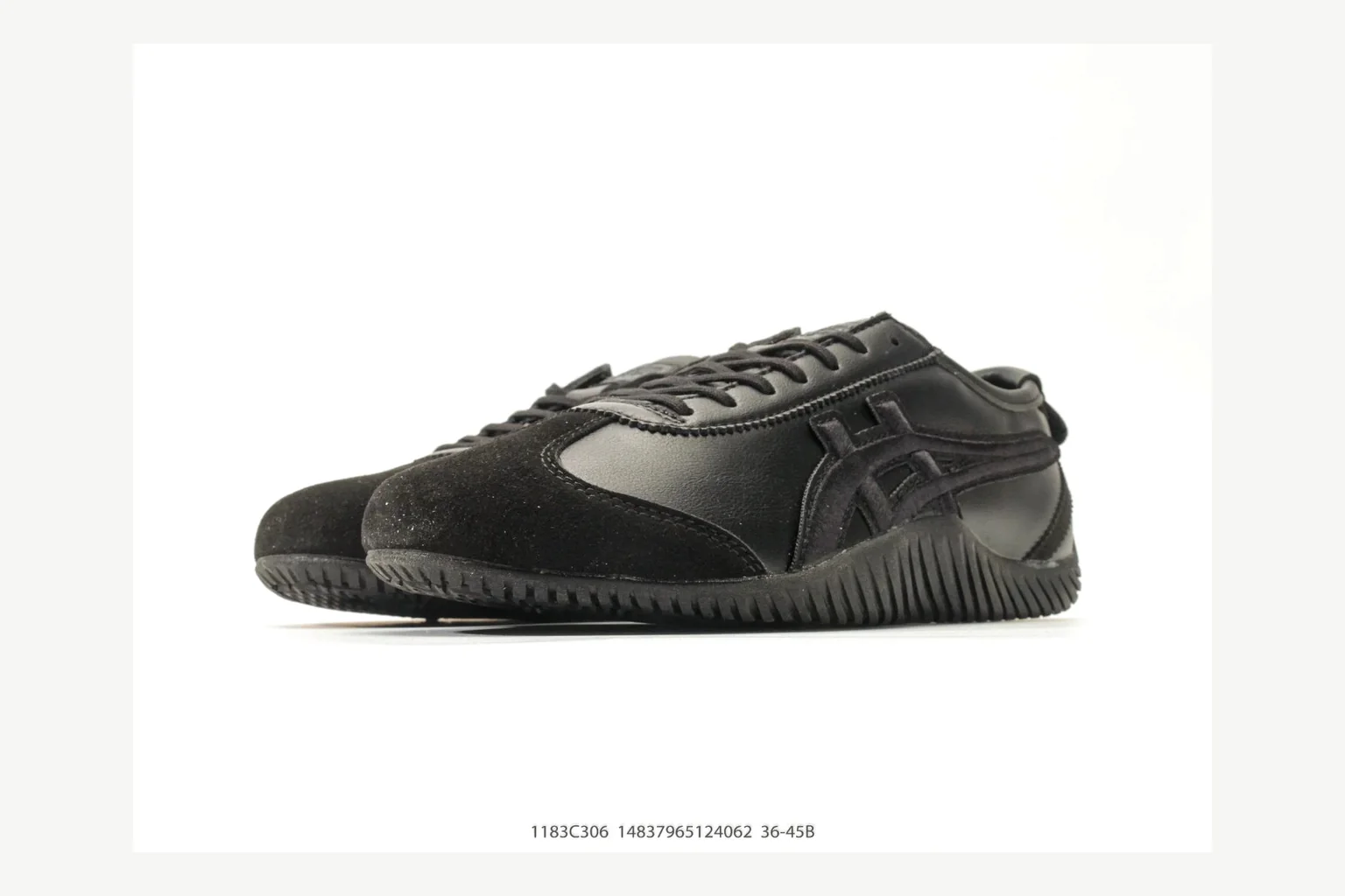 Black Onitsuka Tiger low top on an everyday value list thumbnail 5