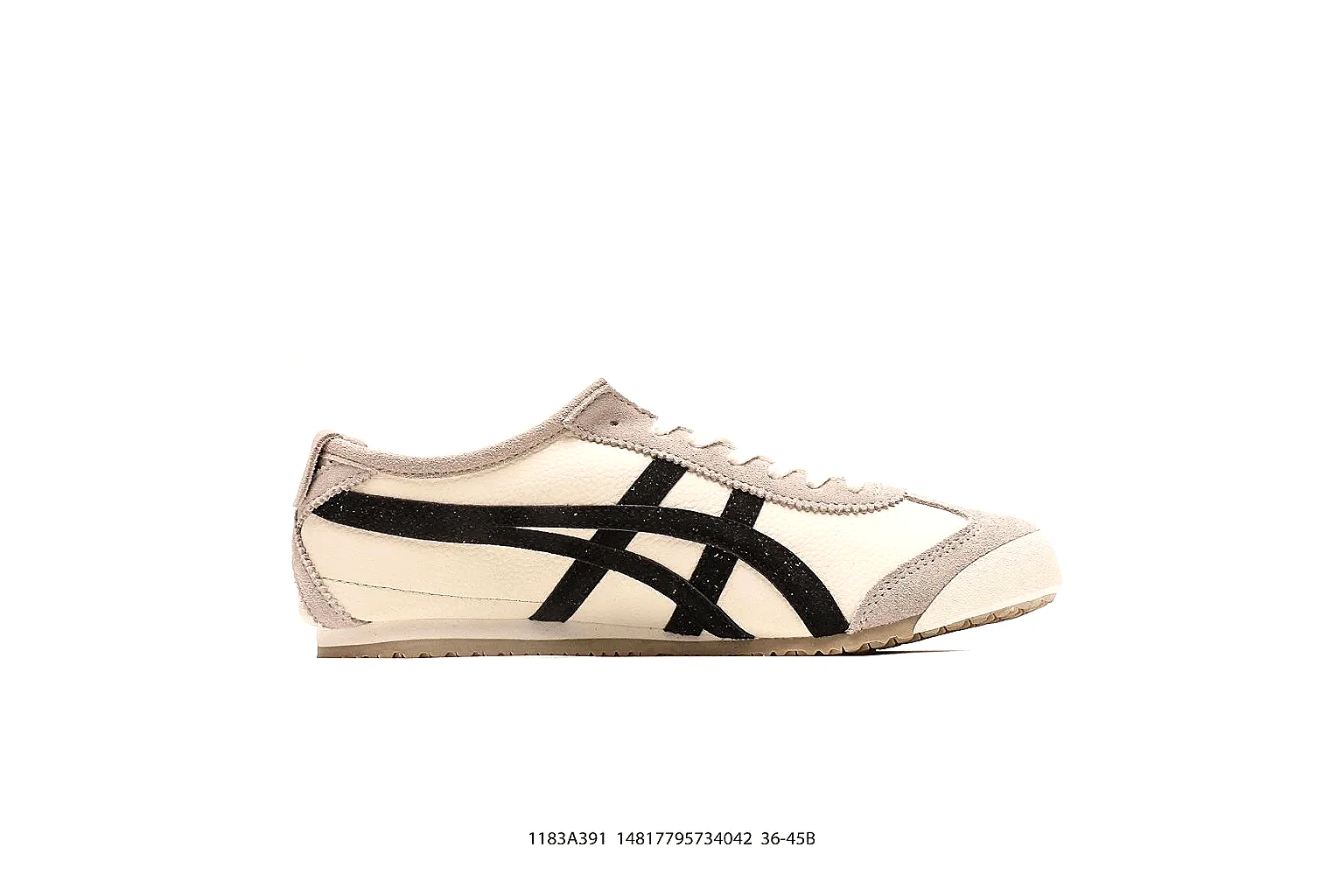 Onitsuka Tiger Mexico 66 Style Cream Black 5174 budget find gallery thumbnail 2