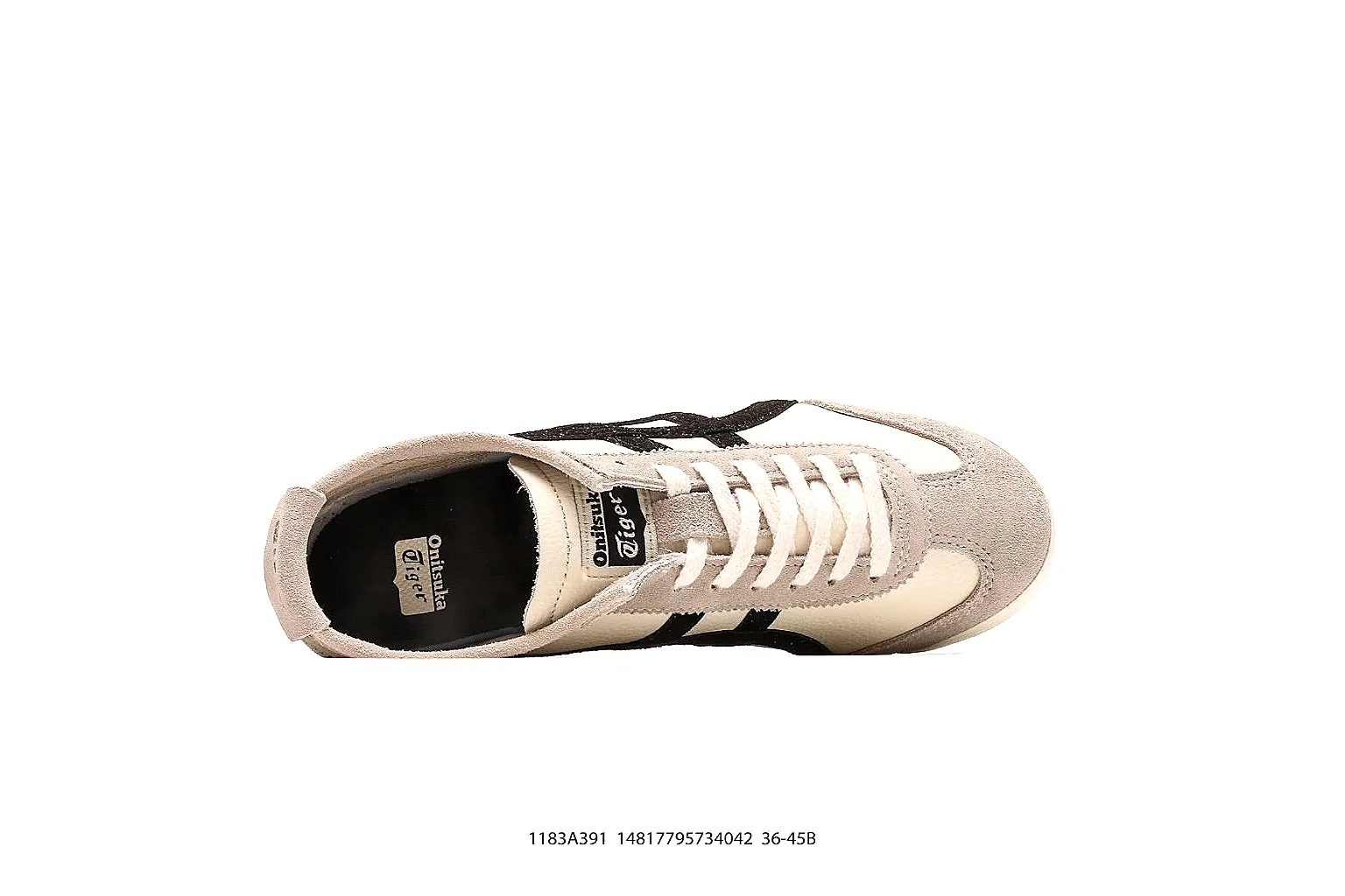 Onitsuka Tiger Mexico 66 Style Cream Black 5174 budget find gallery thumbnail 3