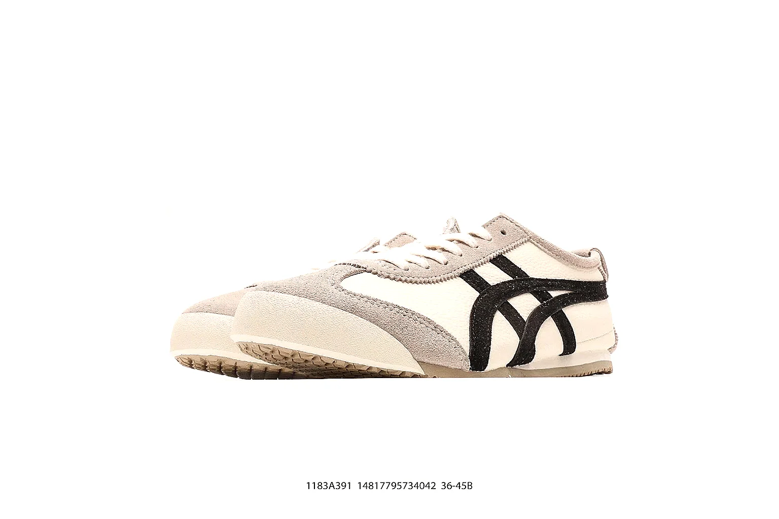 Onitsuka Tiger Mexico 66 Style Cream Black 5174 budget find gallery thumbnail 5