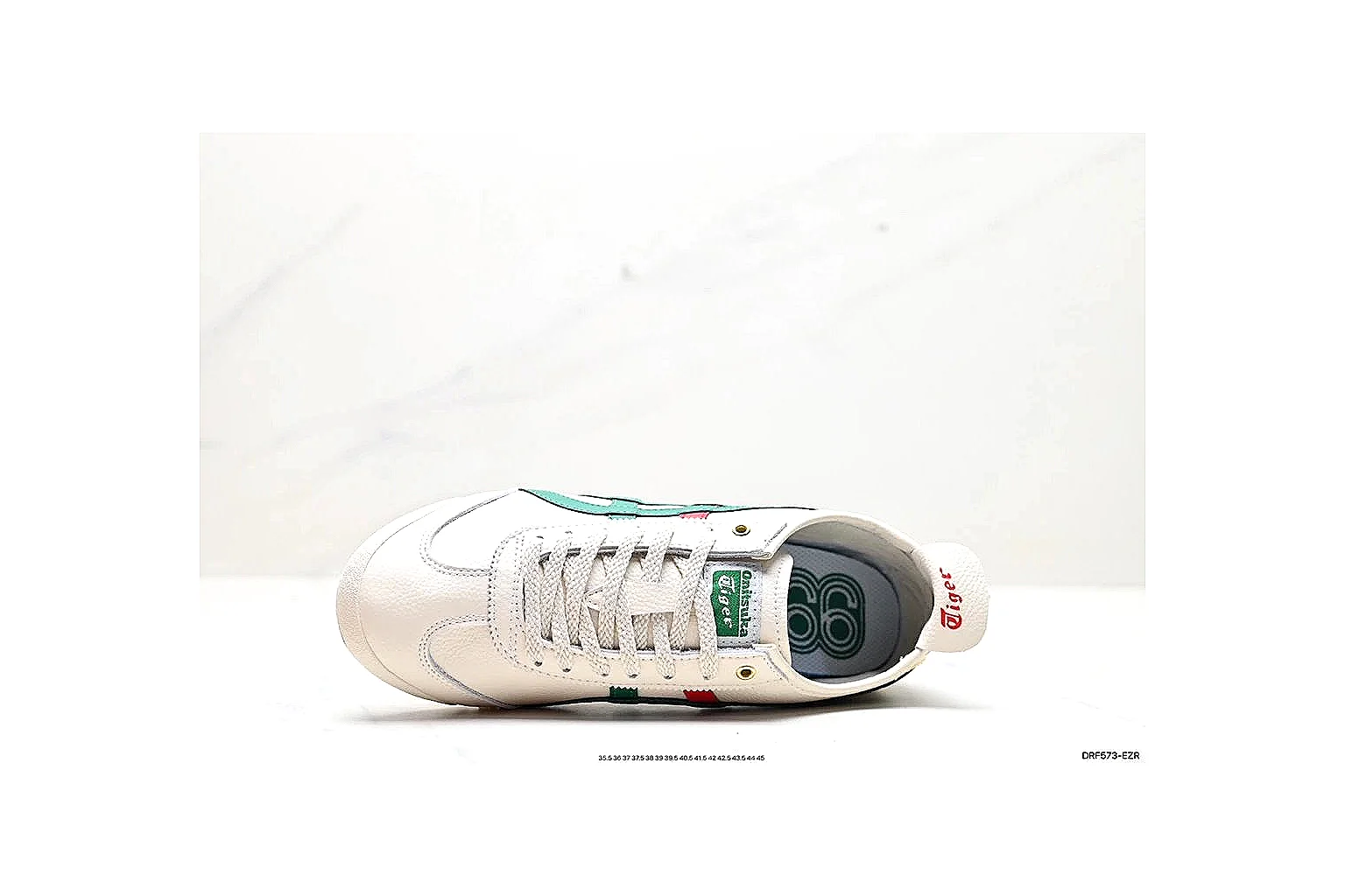kakofindlist.com Onitsuka Tiger Mexico 66 White Green Red budget shortlist note six-photo gallery thumbnail 2