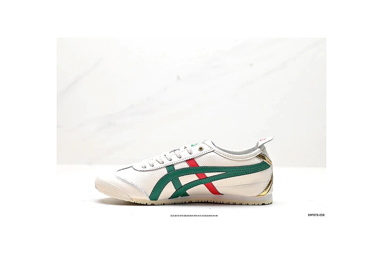 kakofindlist.com Onitsuka Tiger Mexico 66 White Green Red budget shortlist note six-photo gallery thumbnail 3
