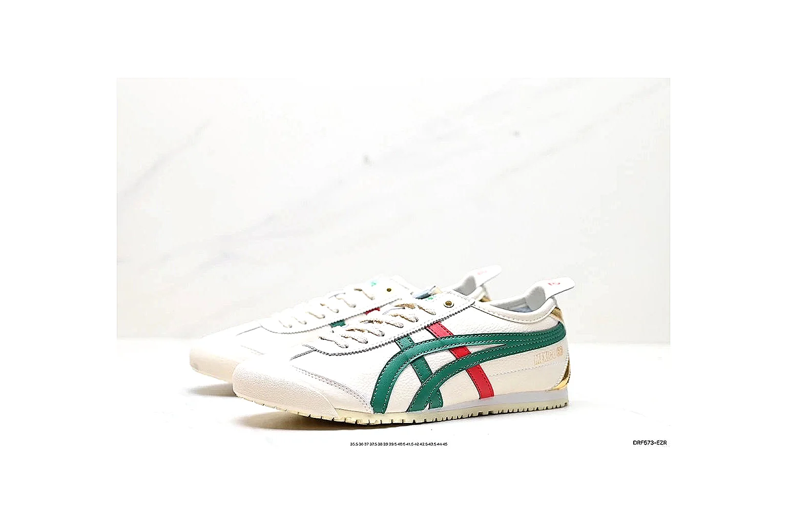 kakofindlist.com Onitsuka Tiger Mexico 66 White Green Red budget shortlist note six-photo gallery thumbnail 4