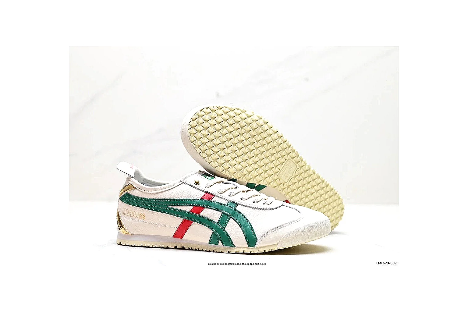 kakofindlist.com Onitsuka Tiger Mexico 66 White Green Red budget shortlist note six-photo gallery thumbnail 5