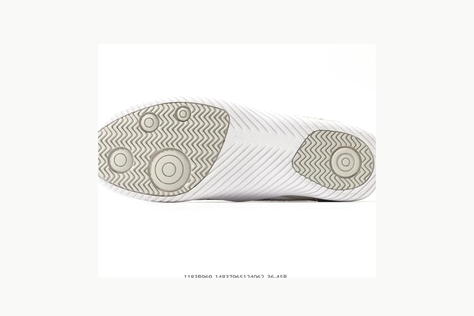 White-silver Onitsuka Tiger low top on a light-neutral value list thumbnail 4