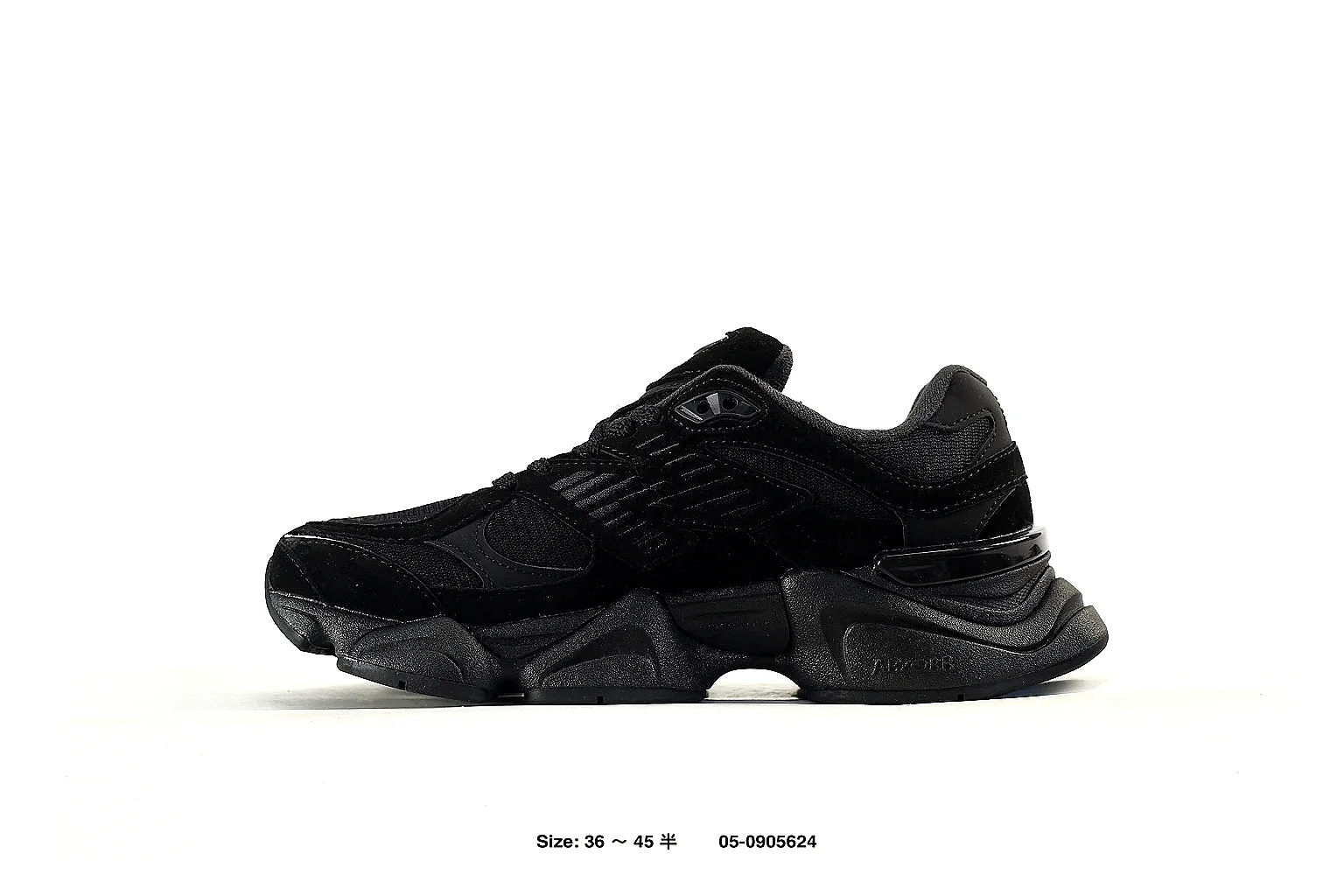 Other black chunky runner Black 4412 budget find six-photo gallery thumbnail 3