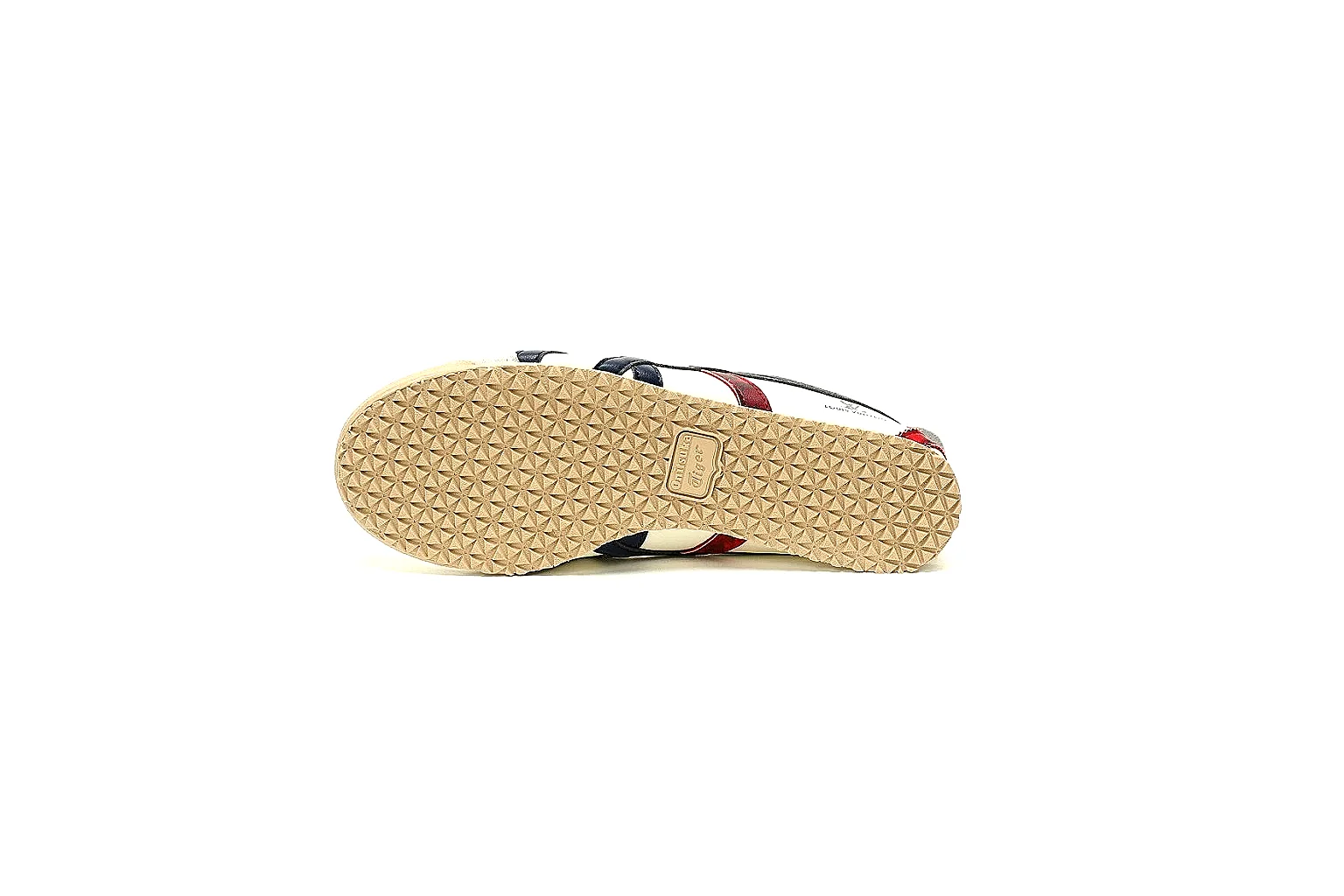 CNY 340 cream navy red low-top trainer small haul find with gum outsole thumbnail 4