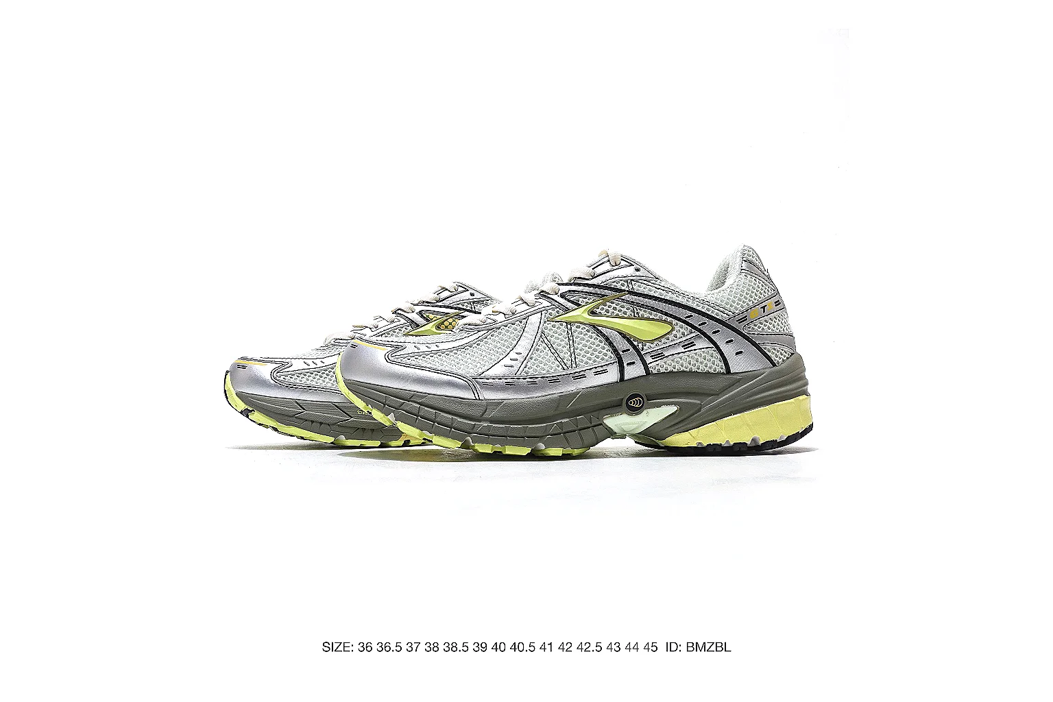 Other retro runner Silver Yellow 3674 budget shortlist note six-photo gallery thumbnail 2