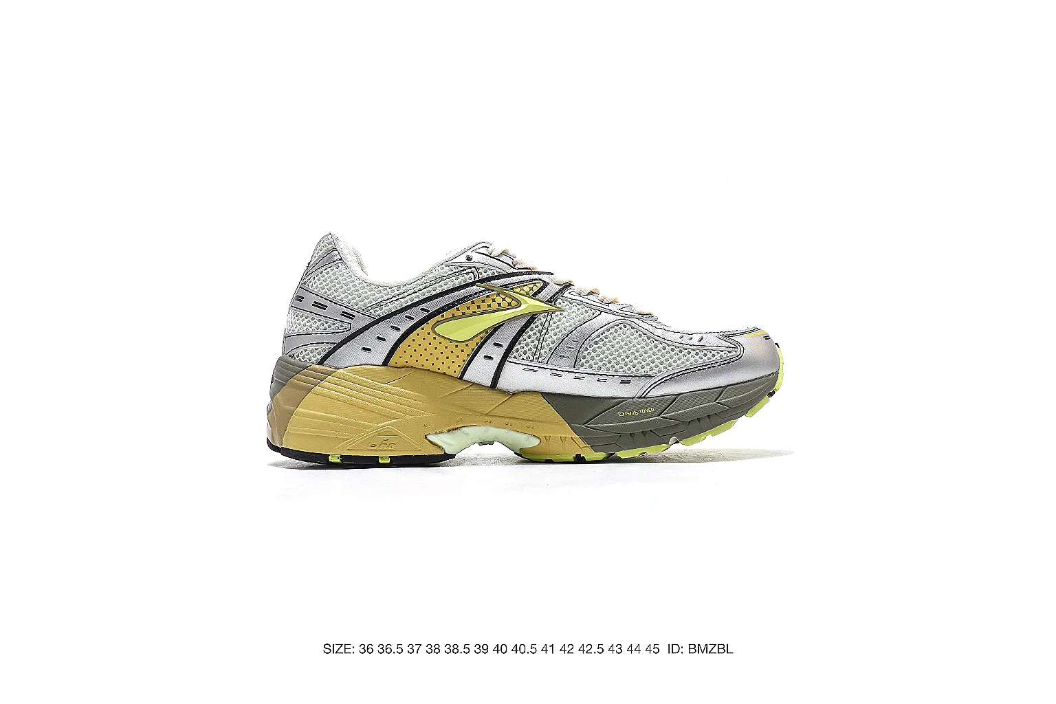 Other retro runner Silver Yellow 3674 budget shortlist note six-photo gallery thumbnail 3