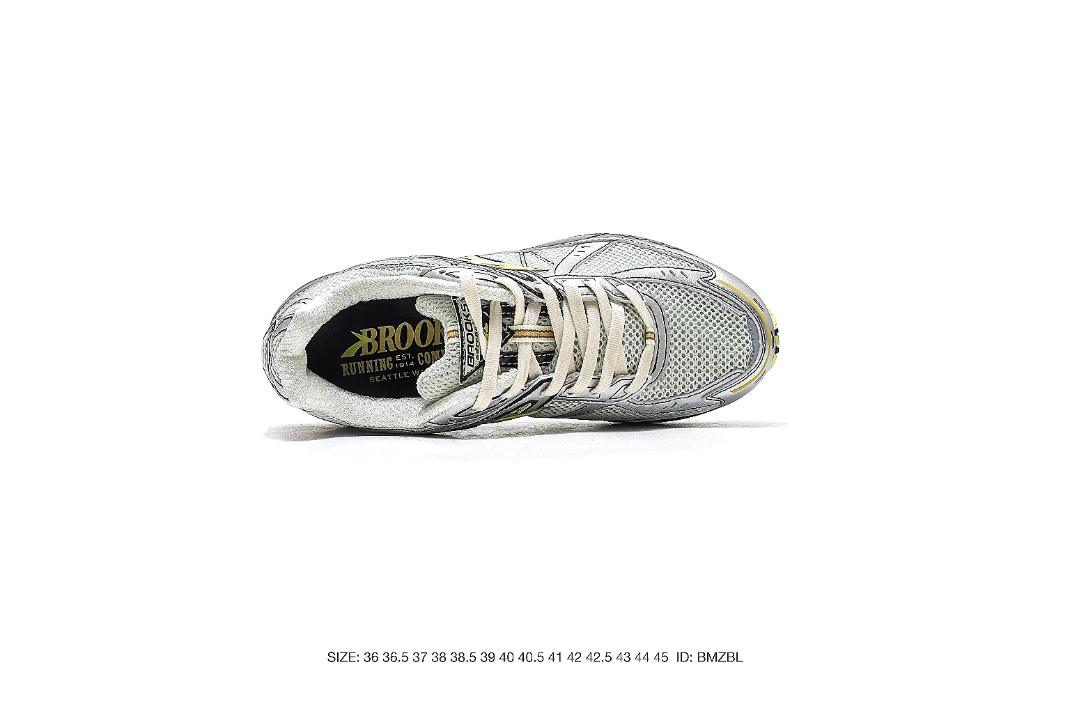 Other retro runner Silver Yellow 3674 budget shortlist note six-photo gallery thumbnail 4