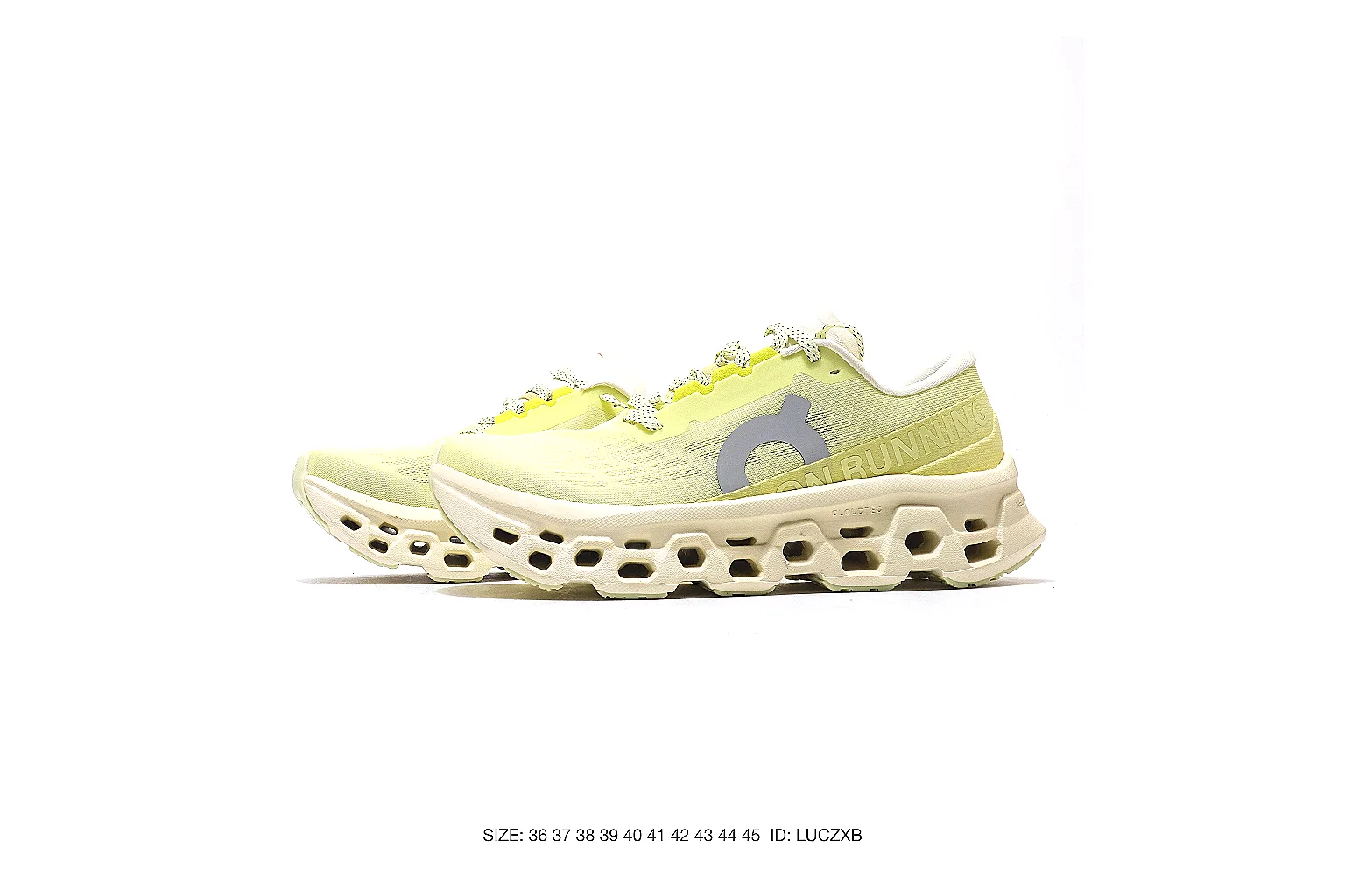 Other yellow trail runner Yellow Cream 3322 budget find six-photo gallery thumbnail 2