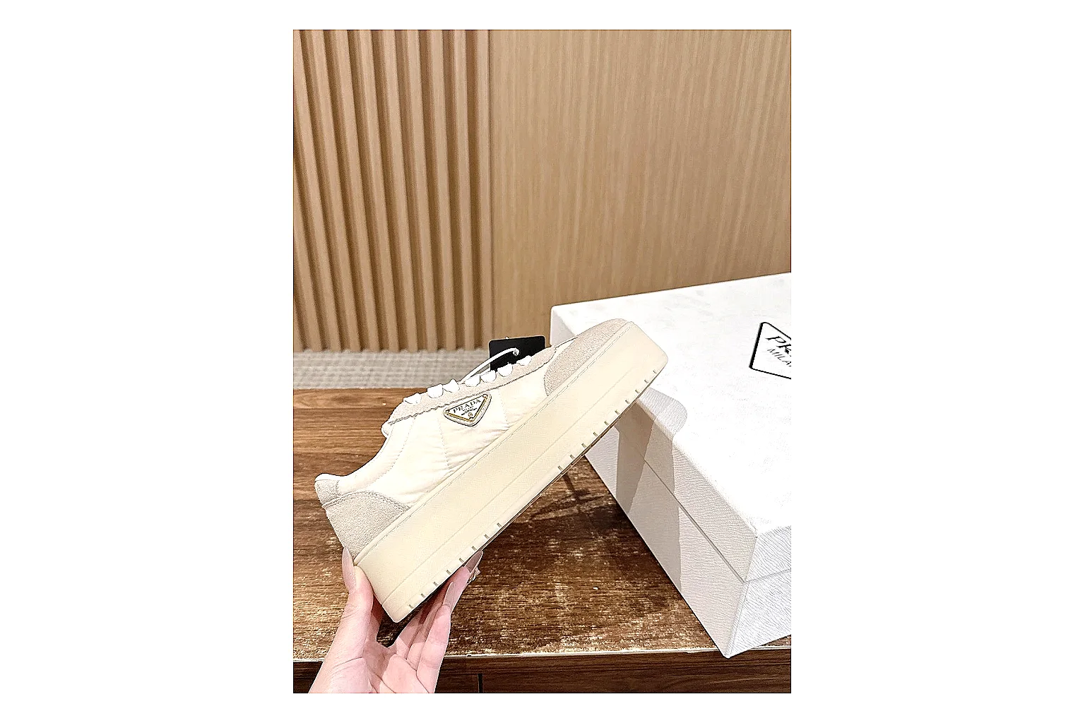 kakofindlist.com Ivory Platform Low 8840 Ivory low-top product image thumbnail 5