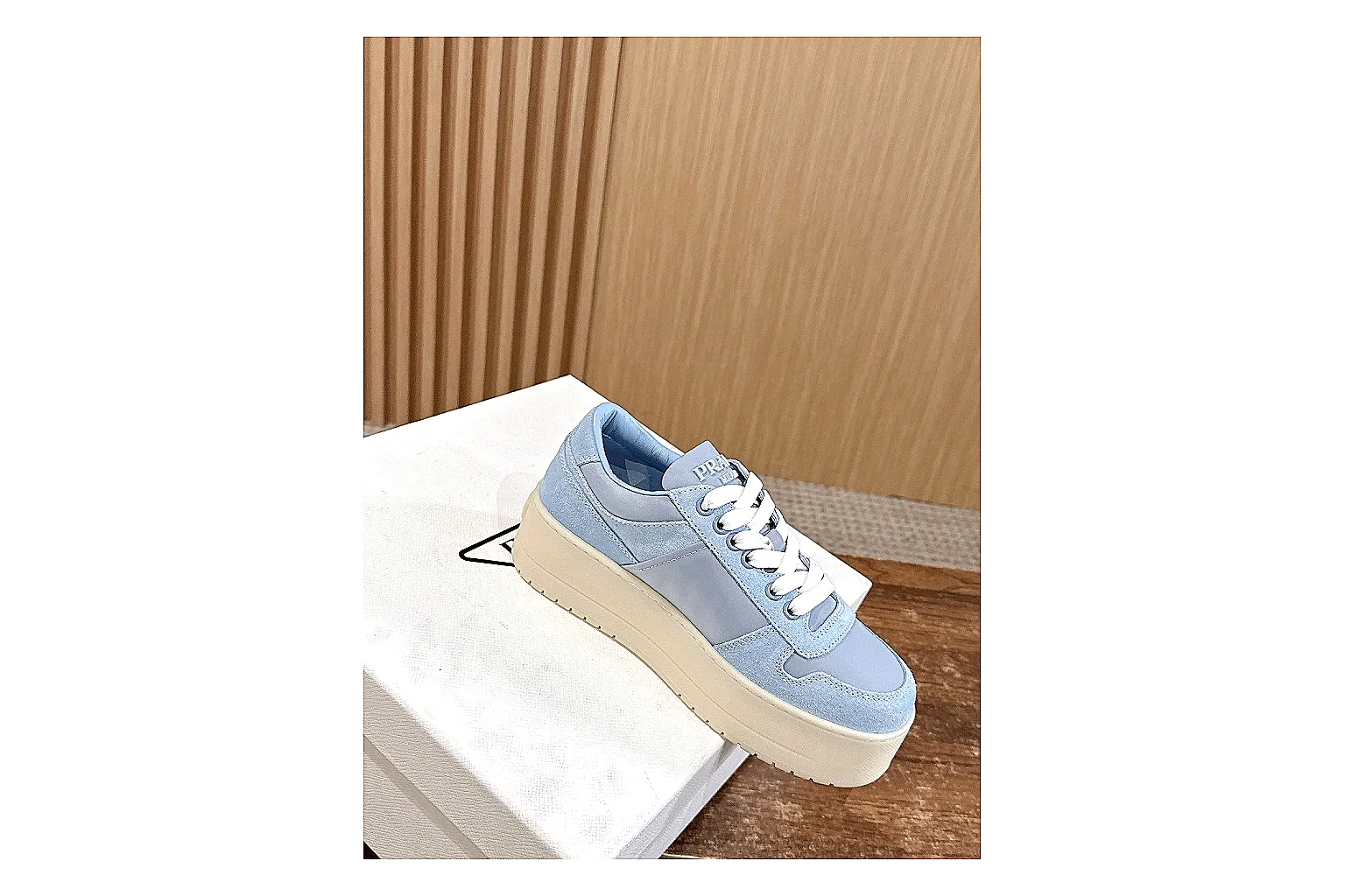 kakofindlist.com Light Blue Platform Low 8808 Light Blue low-top product image thumbnail 3