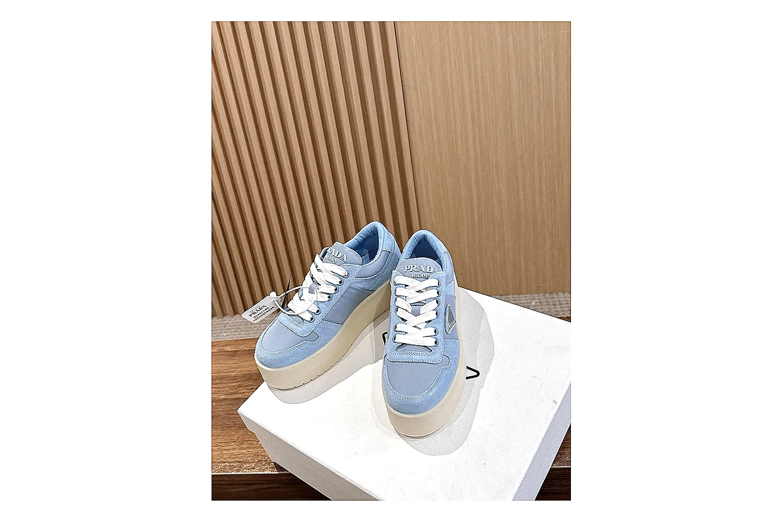 kakofindlist.com Light Blue Platform Low 8808 Light Blue low-top product image thumbnail 4