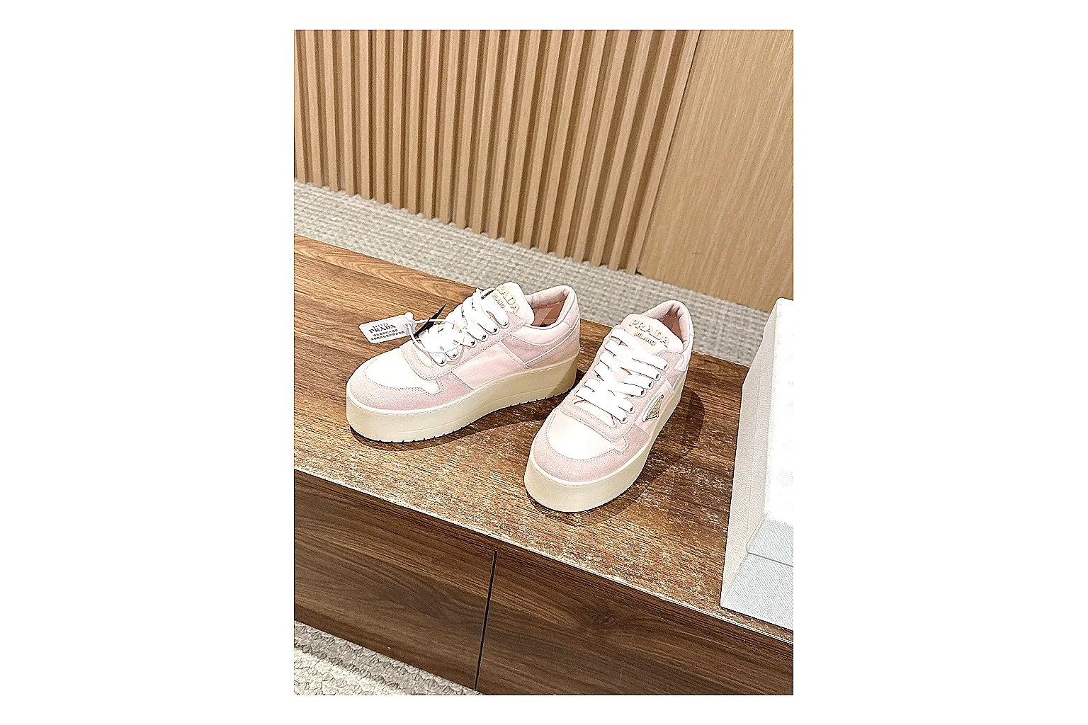 kakofindlist.com Pale Pink Platform Low 8796 Pale Pink low-top product image thumbnail 2