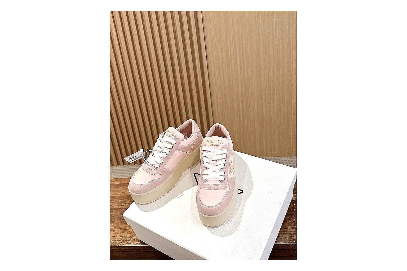 kakofindlist.com Pale Pink Platform Low 8796 Pale Pink low-top product image thumbnail 4