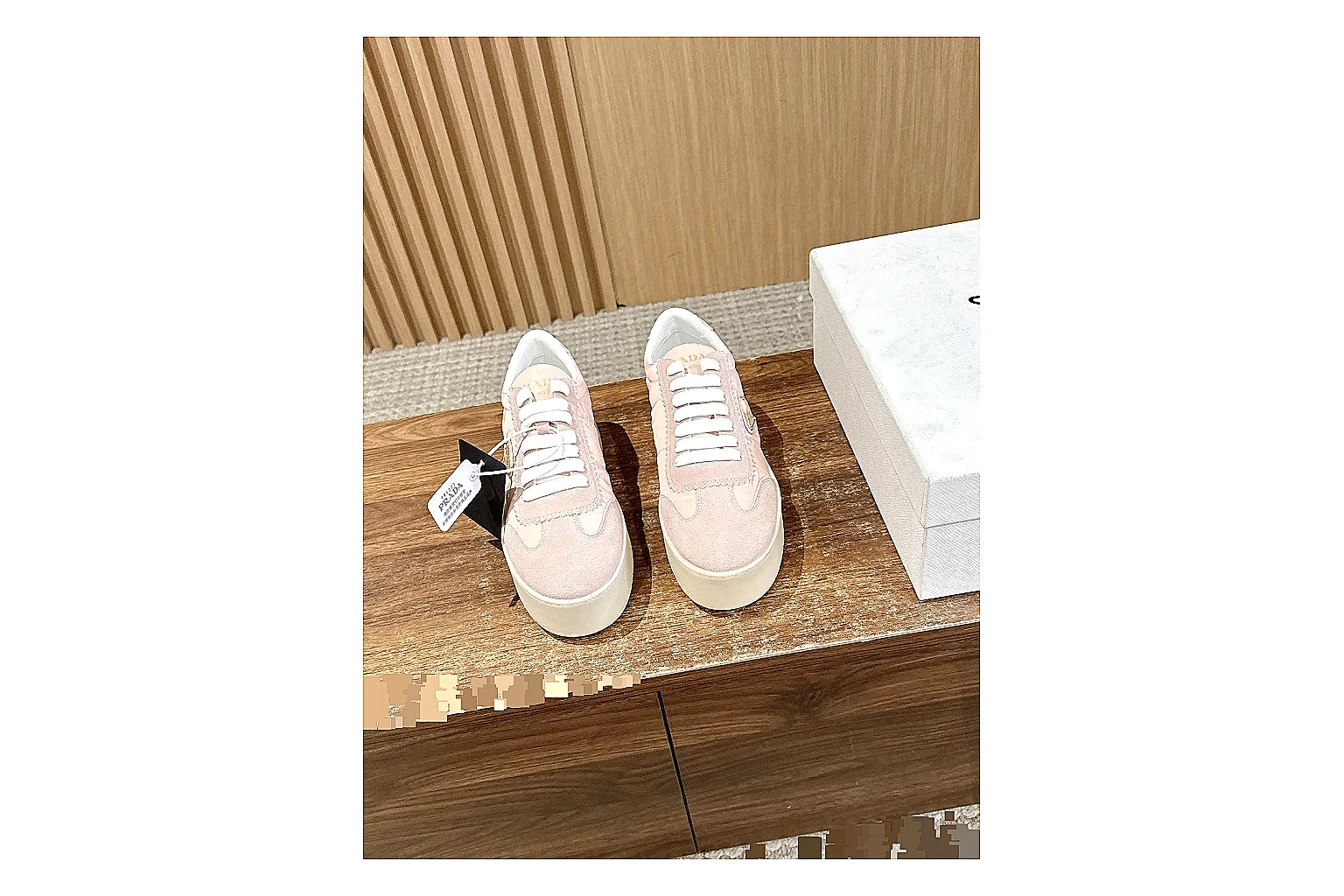 kakofindlist.com Pink Platform Low 8610 Pink low-top product image