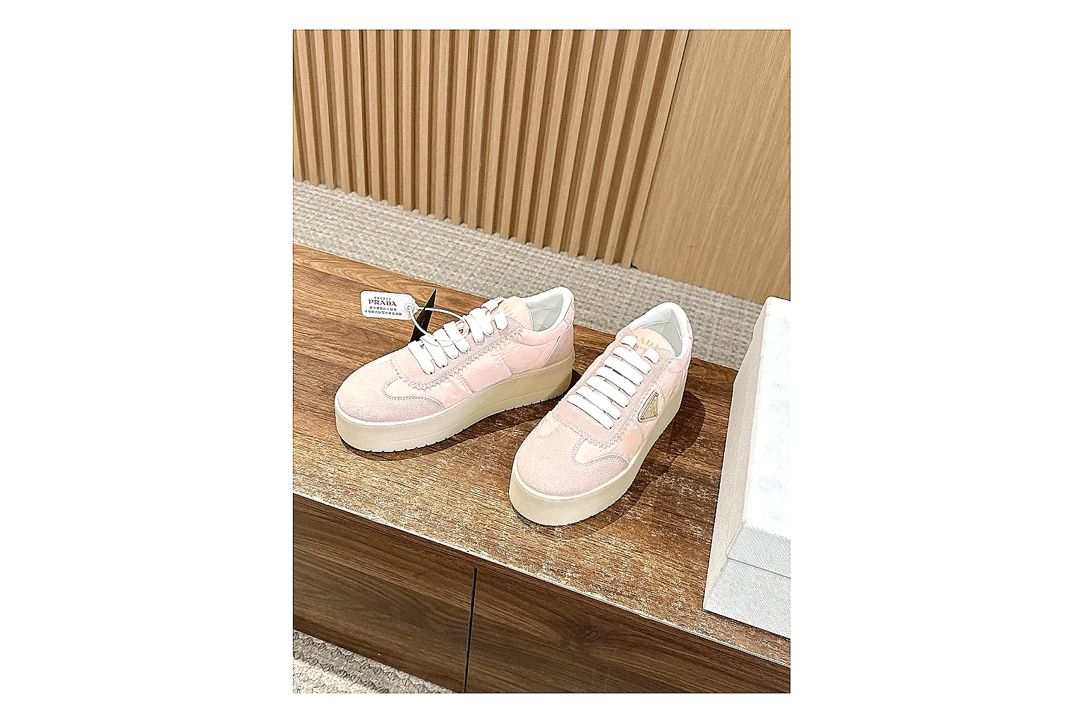 kakofindlist.com Pink Platform Low 8610 Pink low-top product image thumbnail 2