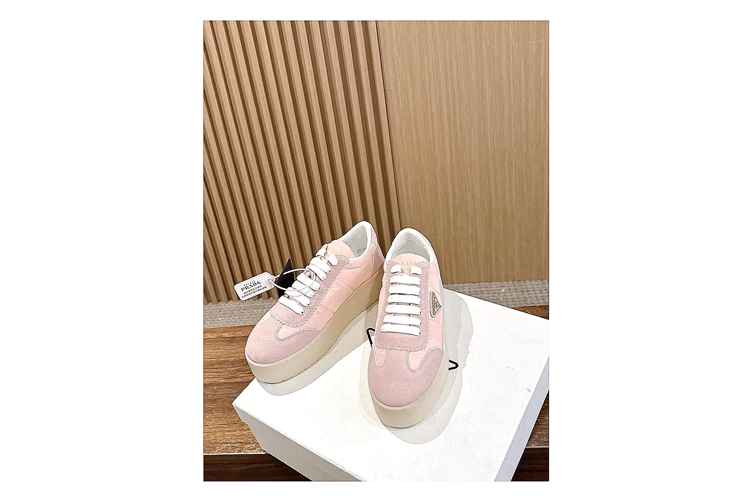 kakofindlist.com Pink Platform Low 8610 Pink low-top product image thumbnail 4