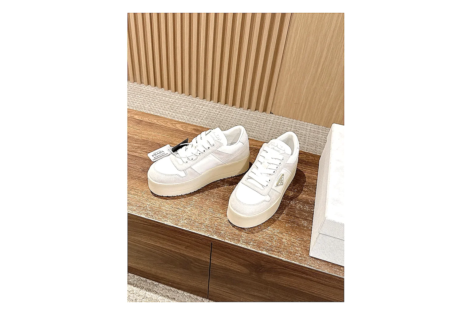 kakofindlist.com White Platform Low 8750 White low-top product image thumbnail 2
