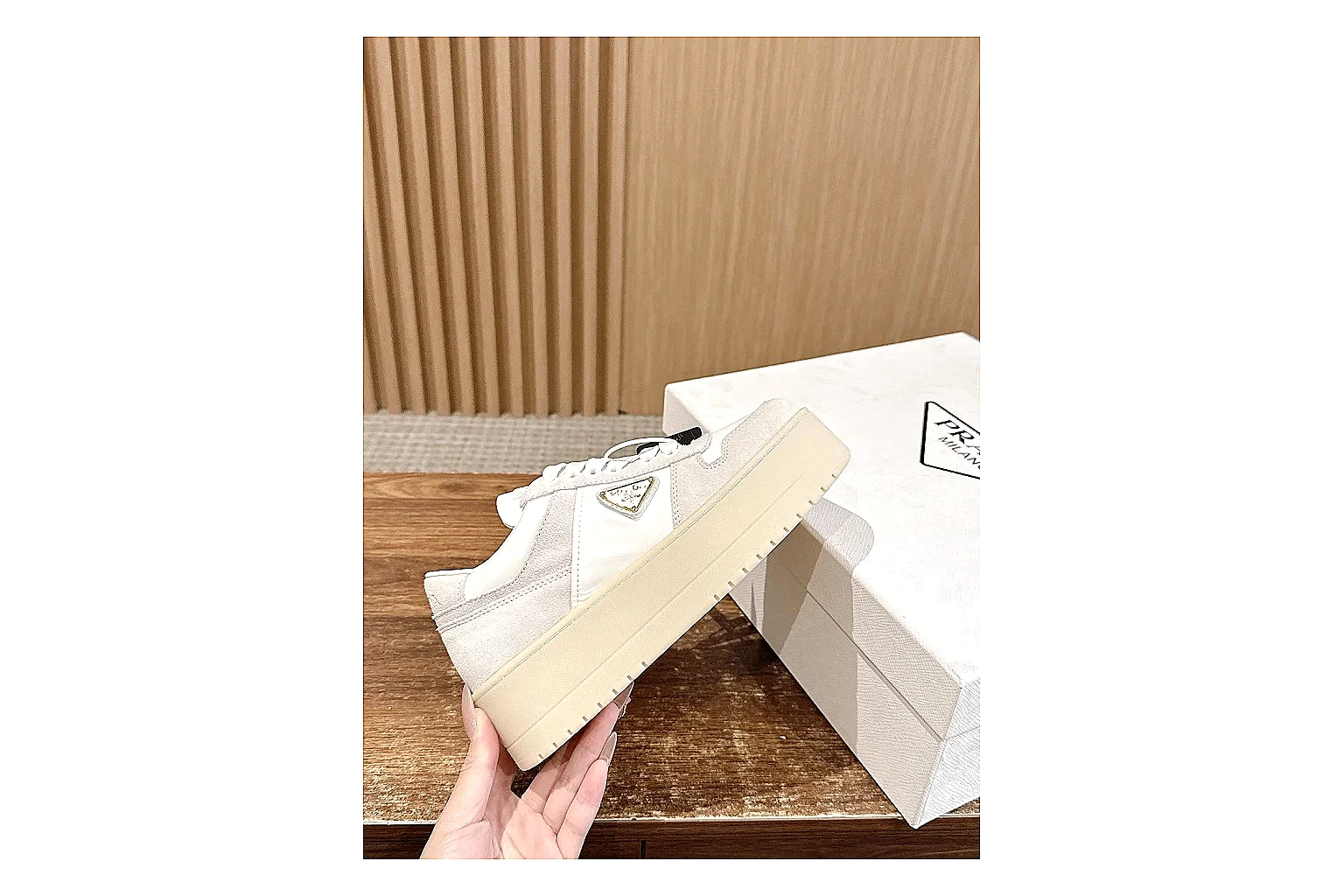 kakofindlist.com White Platform Low 8750 White low-top product image thumbnail 5