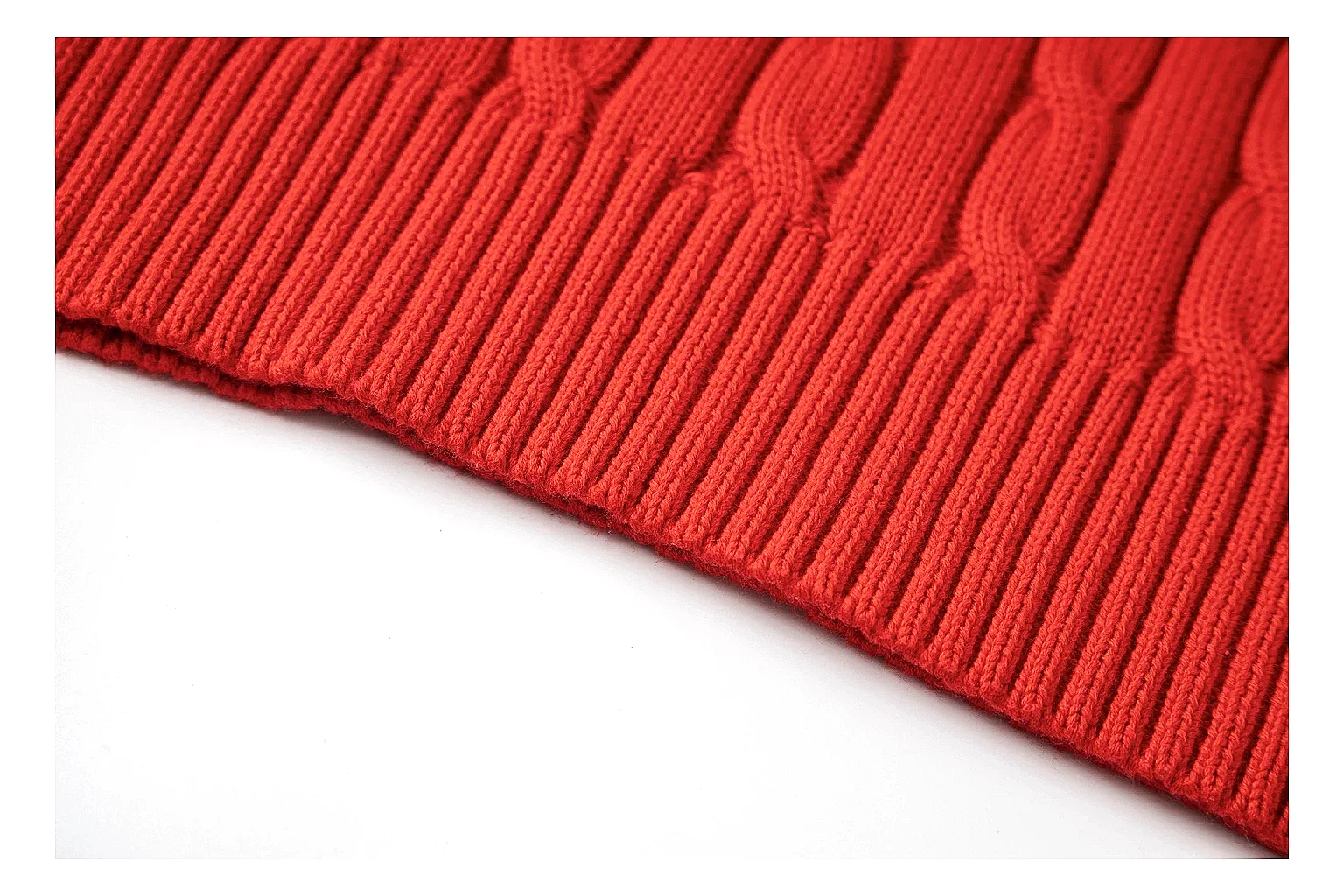 kakofindlist.com Polo Ralph Lauren Bright Red Cable Knit Polo 0769 Bright Red short-sleeve-knit product image thumbnail 6