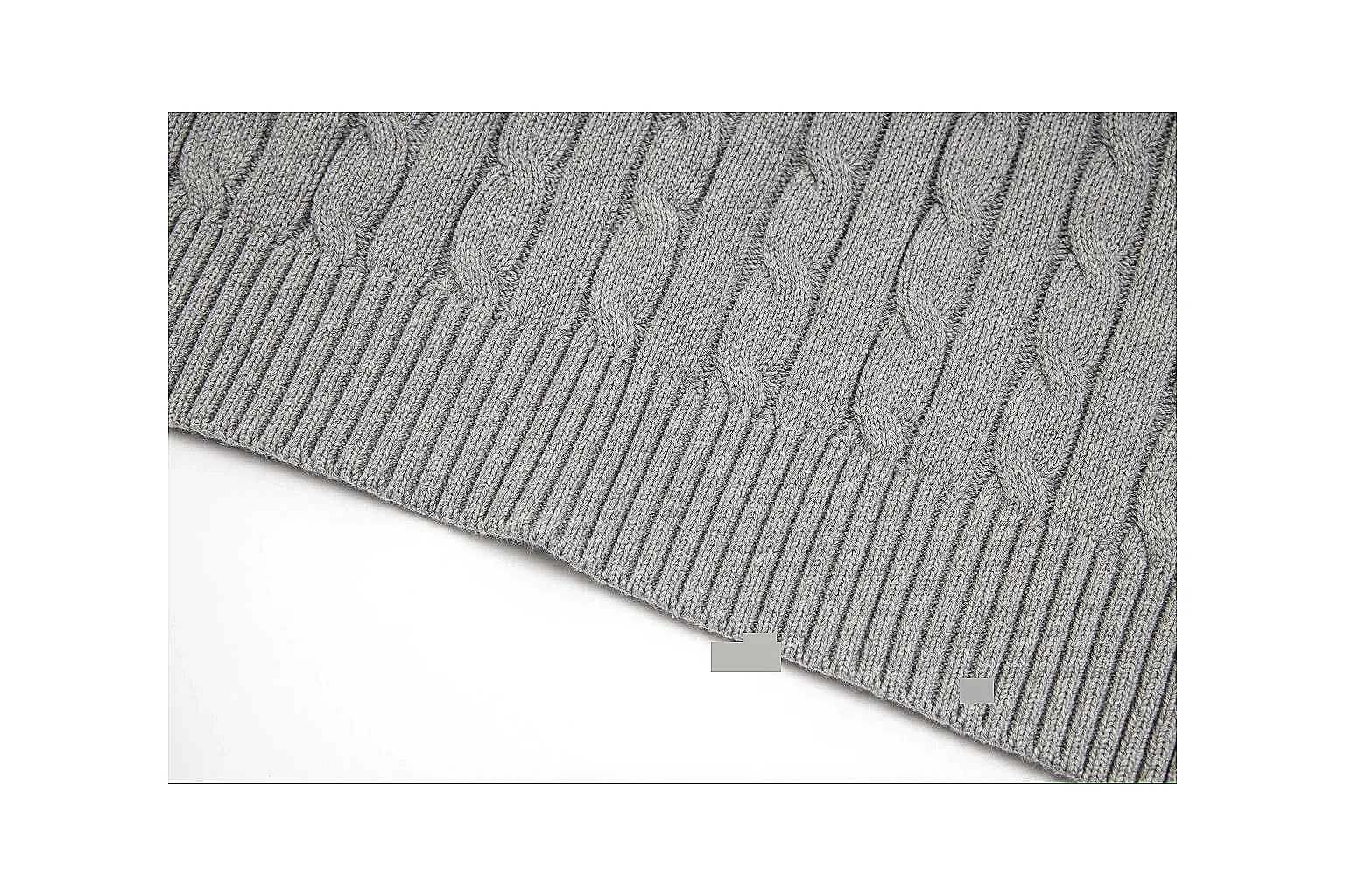 kakofindlist.com Polo Ralph Lauren Grey Cable Knit Polo 0623 Grey short-sleeve-knit product image thumbnail 2