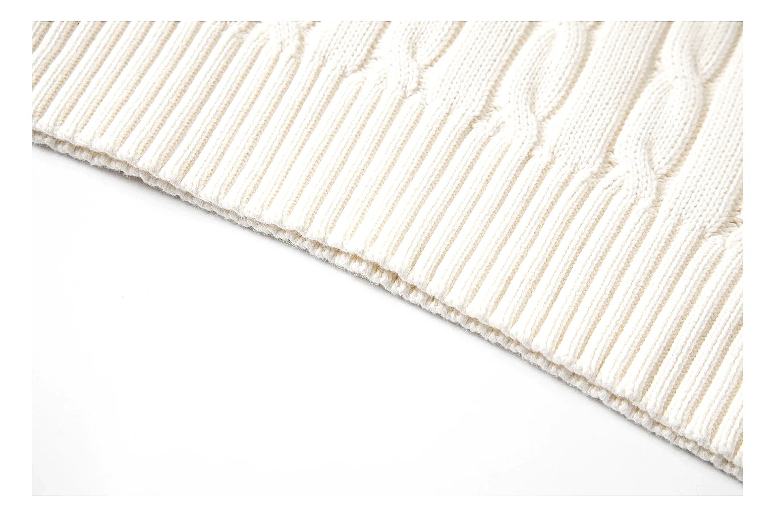 kakofindlist.com Polo Ralph Lauren Ivory Cable Knit Polo 0882 Ivory short-sleeve-knit product image thumbnail 5