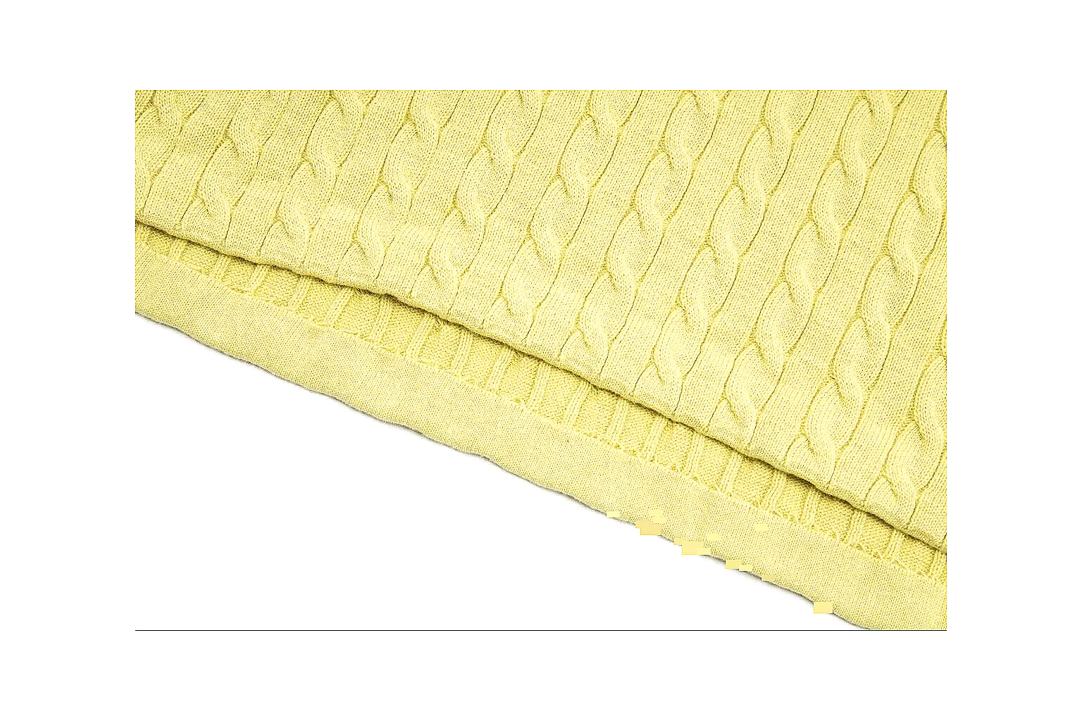 kakofindlist.com Polo Ralph Lauren Lemon Yellow Cable Knit Polo 0979 Lemon Yellow short-sleeve-knit product image
