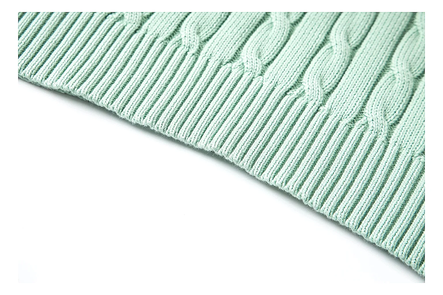 kakofindlist.com Polo Ralph Lauren Mint Cable Knit Polo 0792 Mint short-sleeve-knit product image thumbnail 4