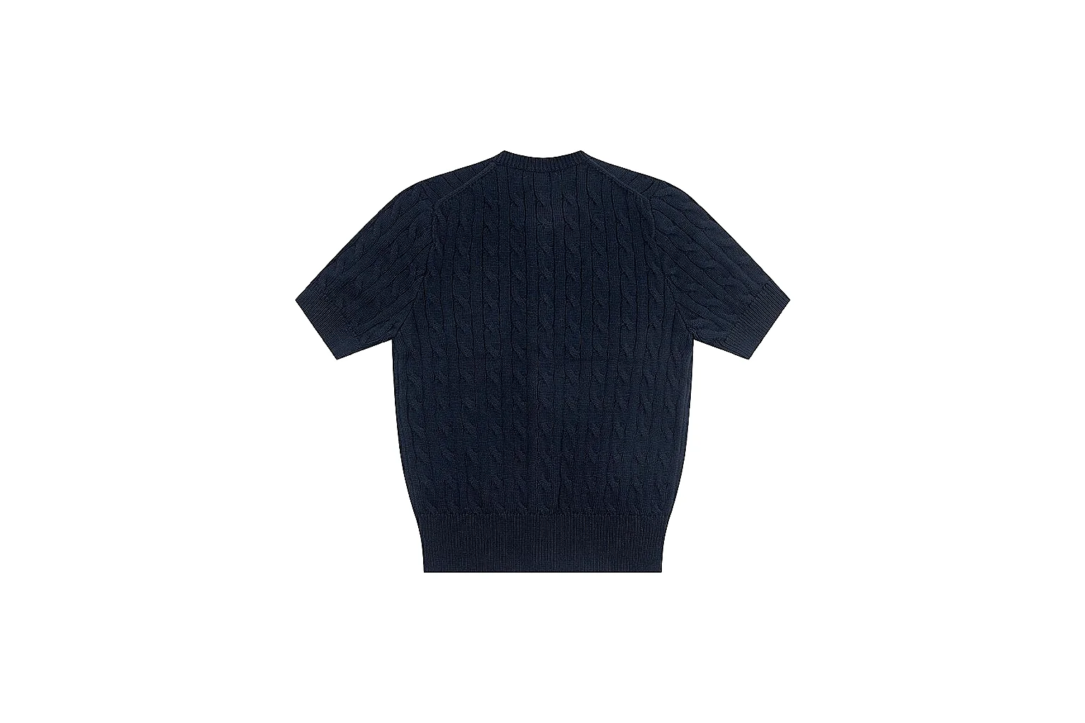 kakofindlist.com Polo Ralph Lauren Navy Cable Knit Cardigan 0960 Navy short-sleeve-knit product image thumbnail 3