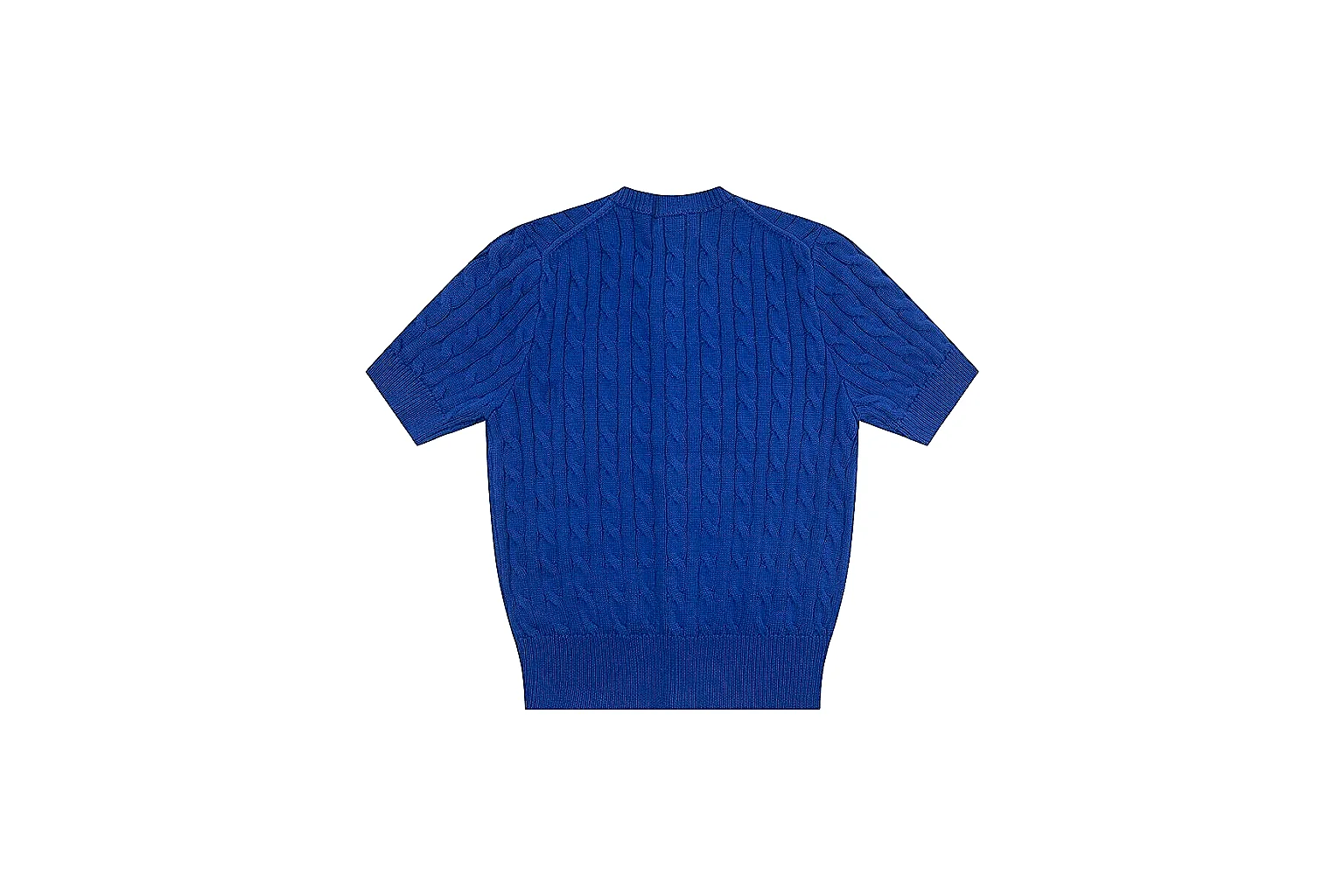 kakofindlist.com Polo Ralph Lauren Royal Blue Cable Knit Cardigan 0939 Royal Blue short-sleeve-knit product image thumbnail 3