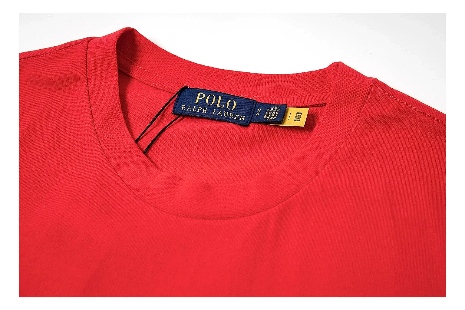 kakofindlist.com Polo Ralph Lauren Red Pocket Tee 1057 Red short-sleeve-tee product image
