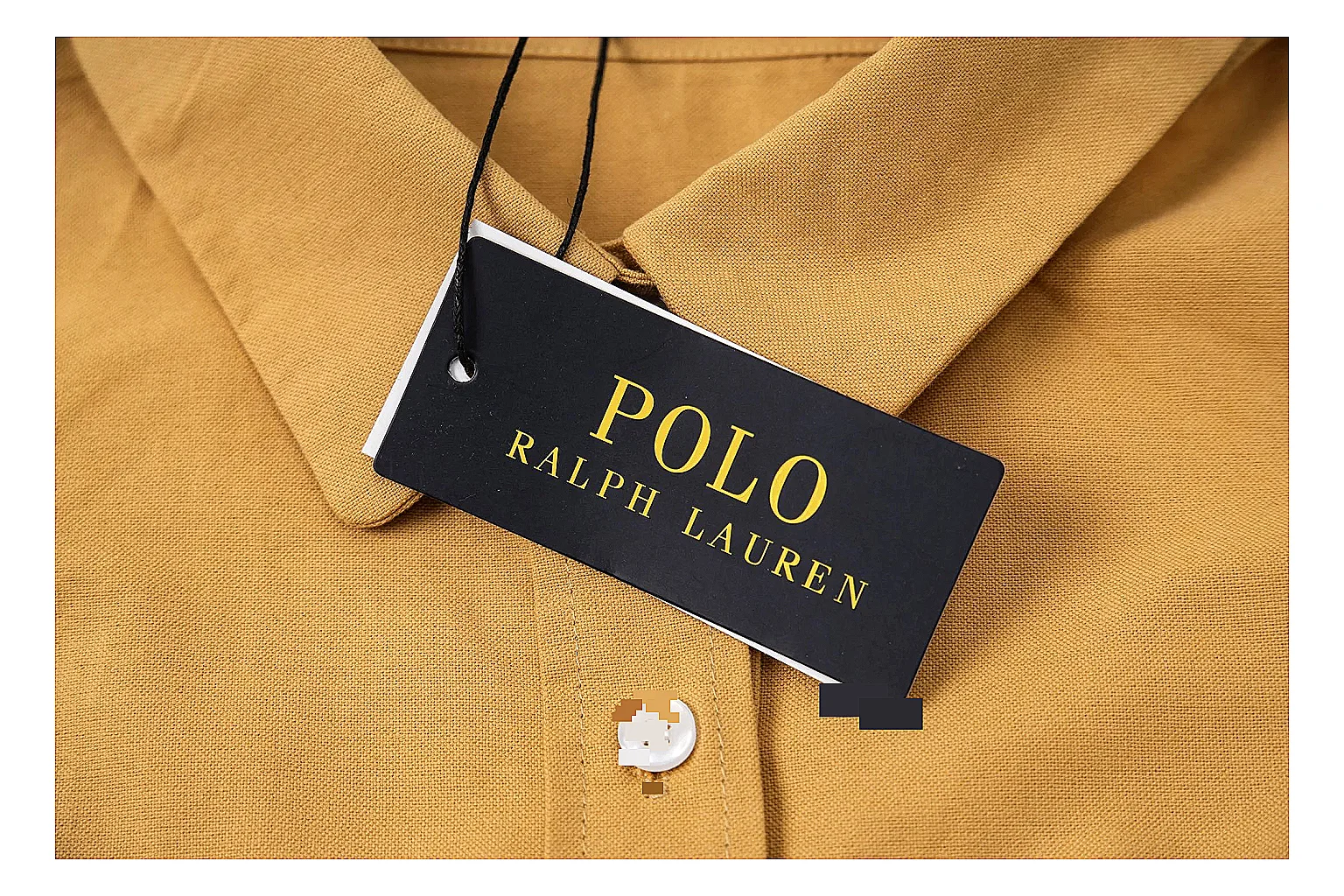 kakofindlist.com Polo Ralph Lauren Mustard Belted Shirt Dress 0539 Mustard sleeveless-dress product image thumbnail 2