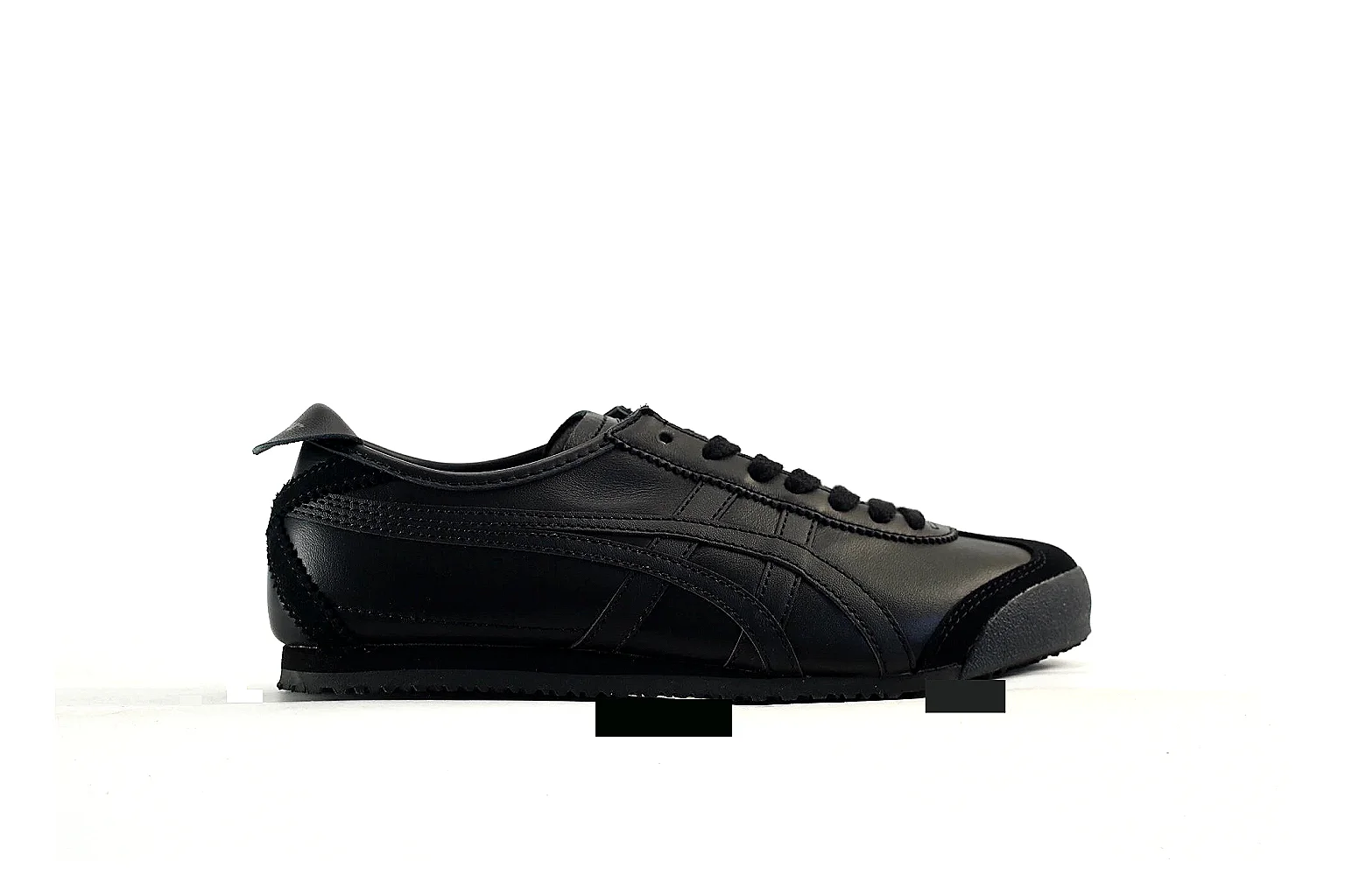 kakofindlist.com Prada Black Leather Low Trainer 2936 Black low-top product image