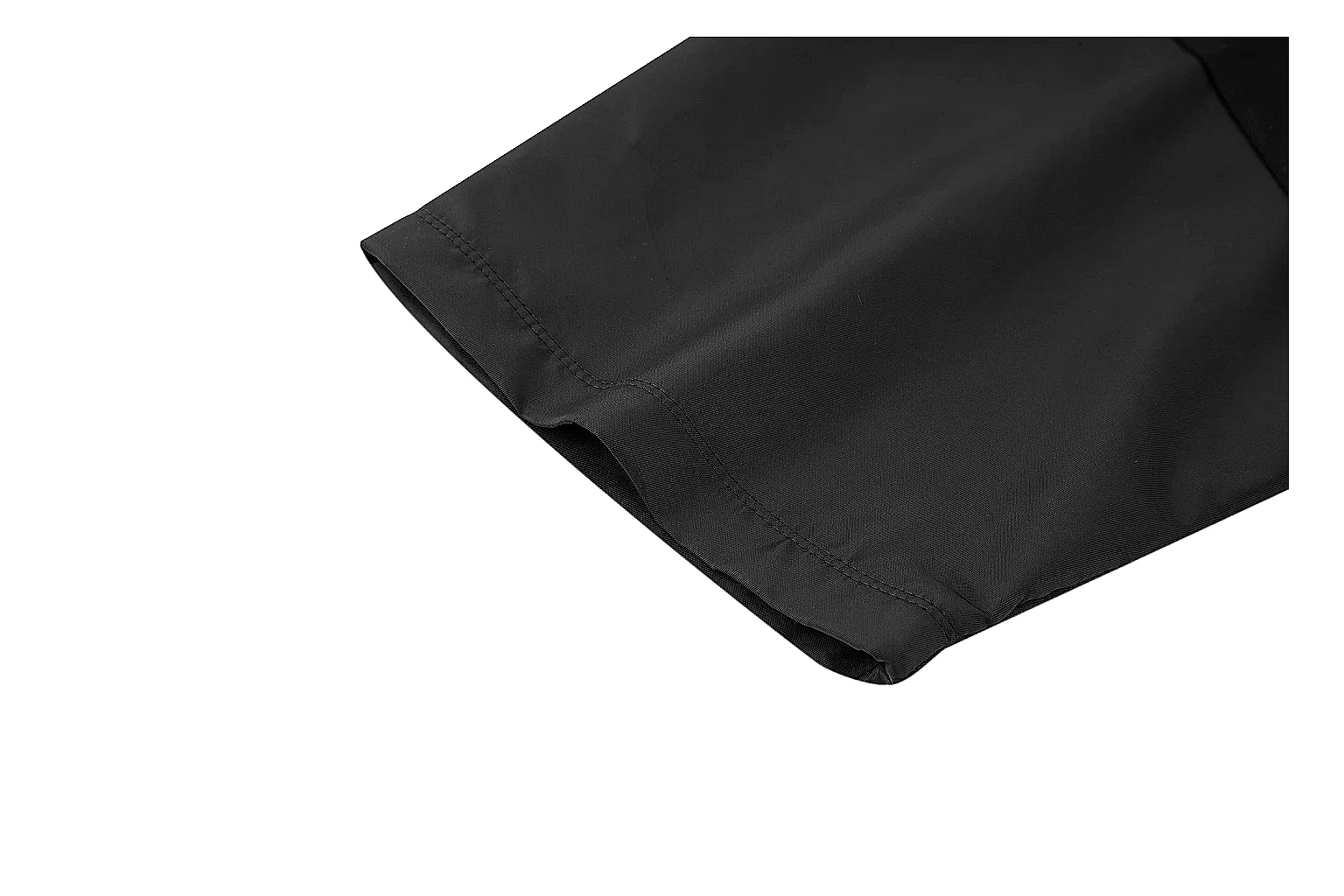 kakofindlist.com Prada Black Nylon Panel Tee 0191 Black short-sleeve-tee product image thumbnail 6