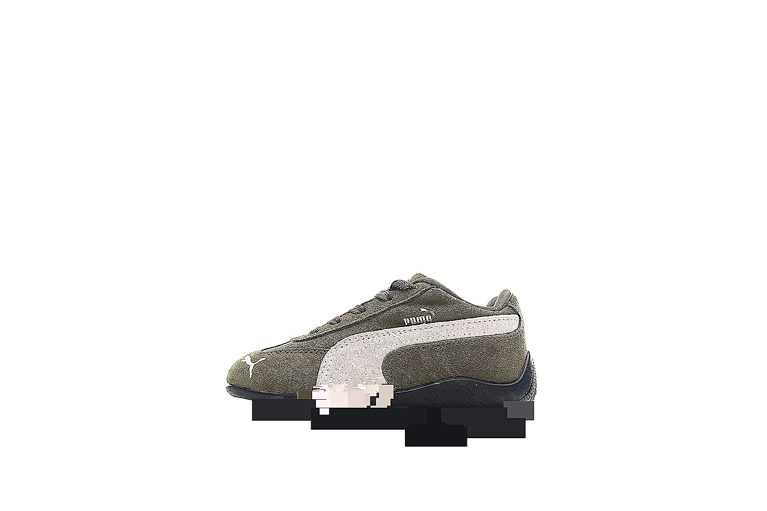 PUMA olive white low profile trainer CNY 260 value find